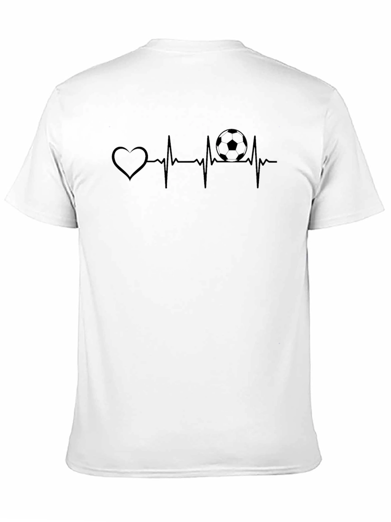 Heartbeat Soccer T-Shirt - Passion for the Game
