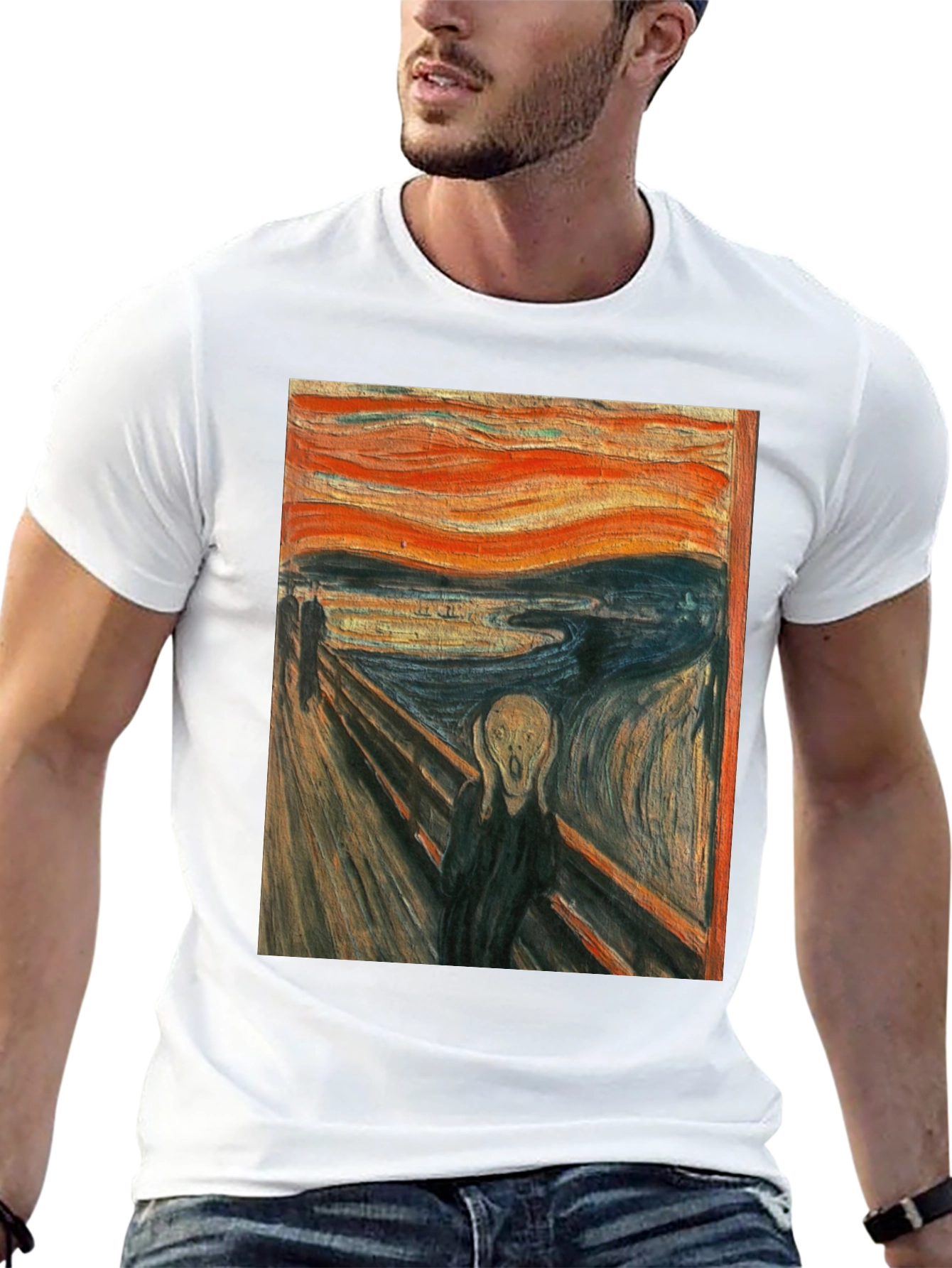 Scream Graphic T-Shirt - Iconic Art Tee