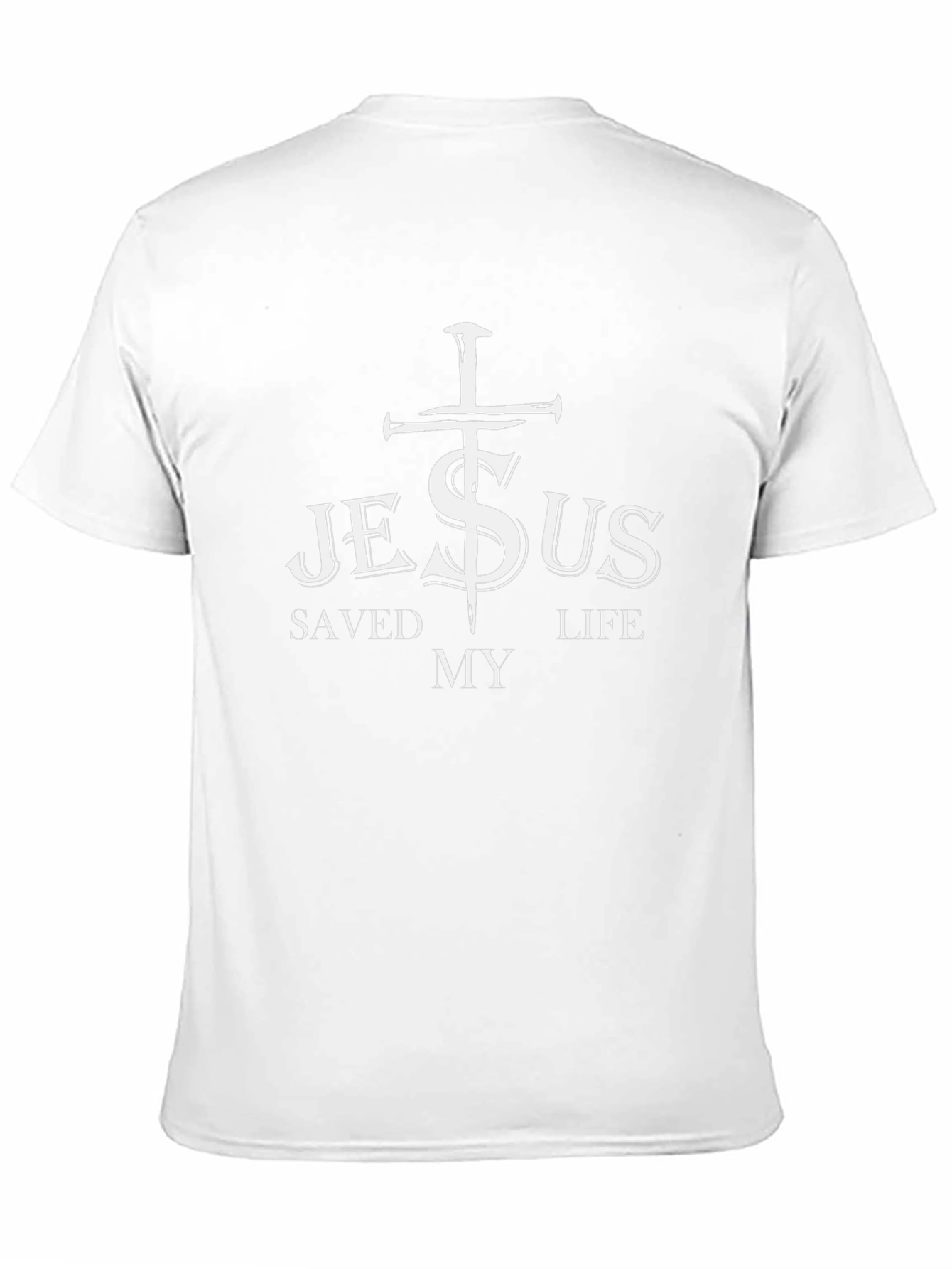 Jesus Saved My Life Christian T-Shirt