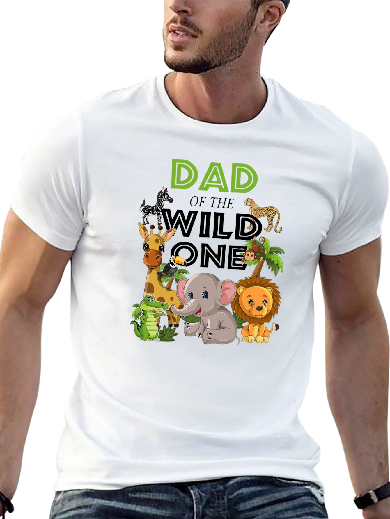 Dad of the Wild One Graphic Tee