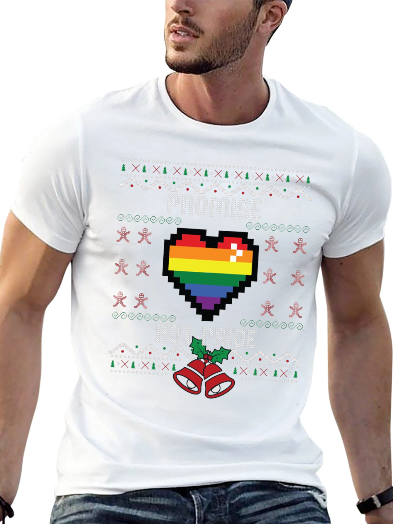 LGBTQ+ Christmas Promise Not Pride T-Shirt