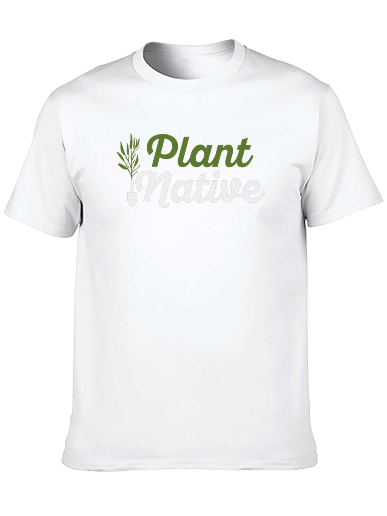 Plant Native Graphic T-Shirt - Black Eco-Friendly