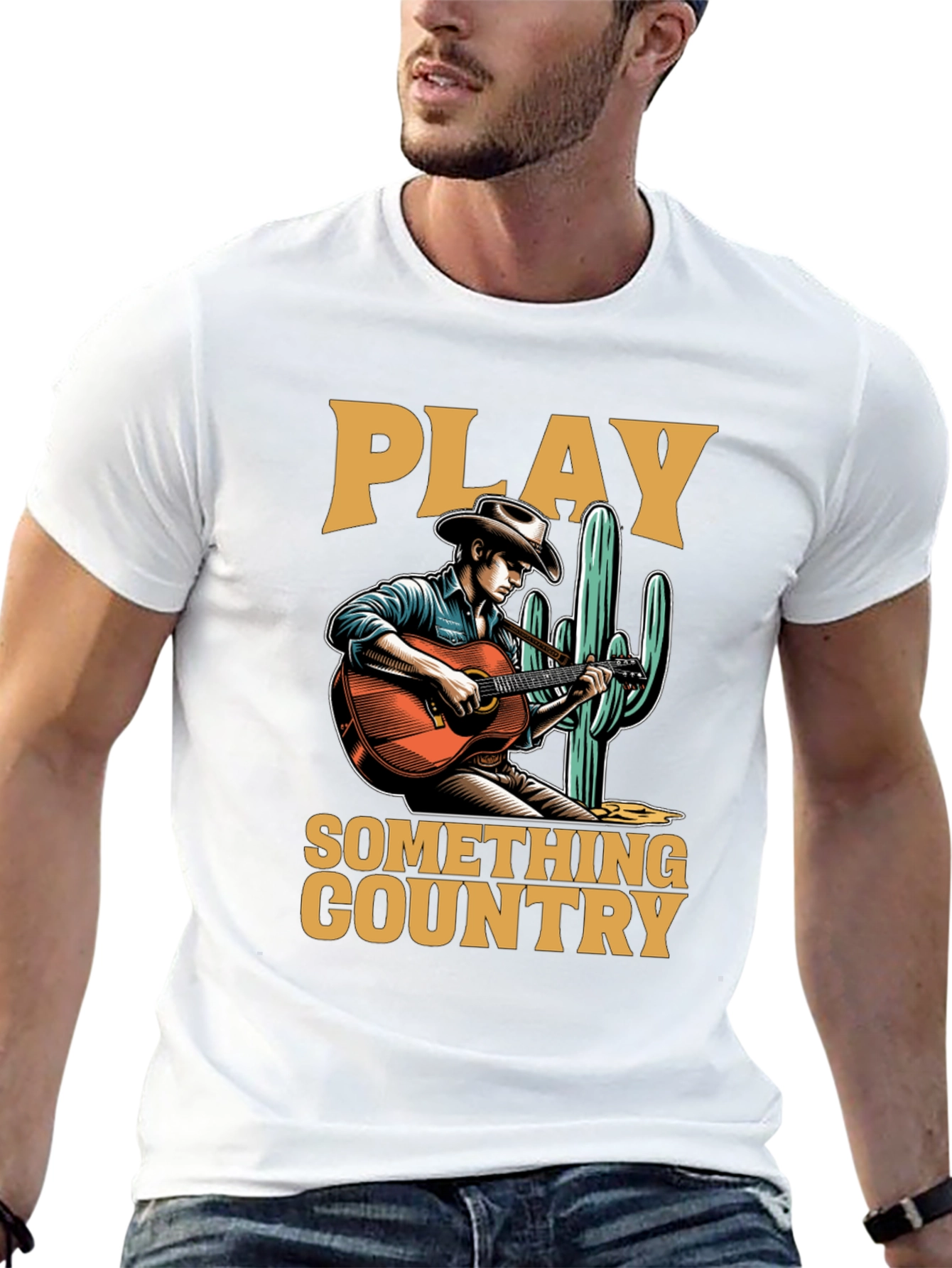 Play Something Country Graphic T-Shirt
