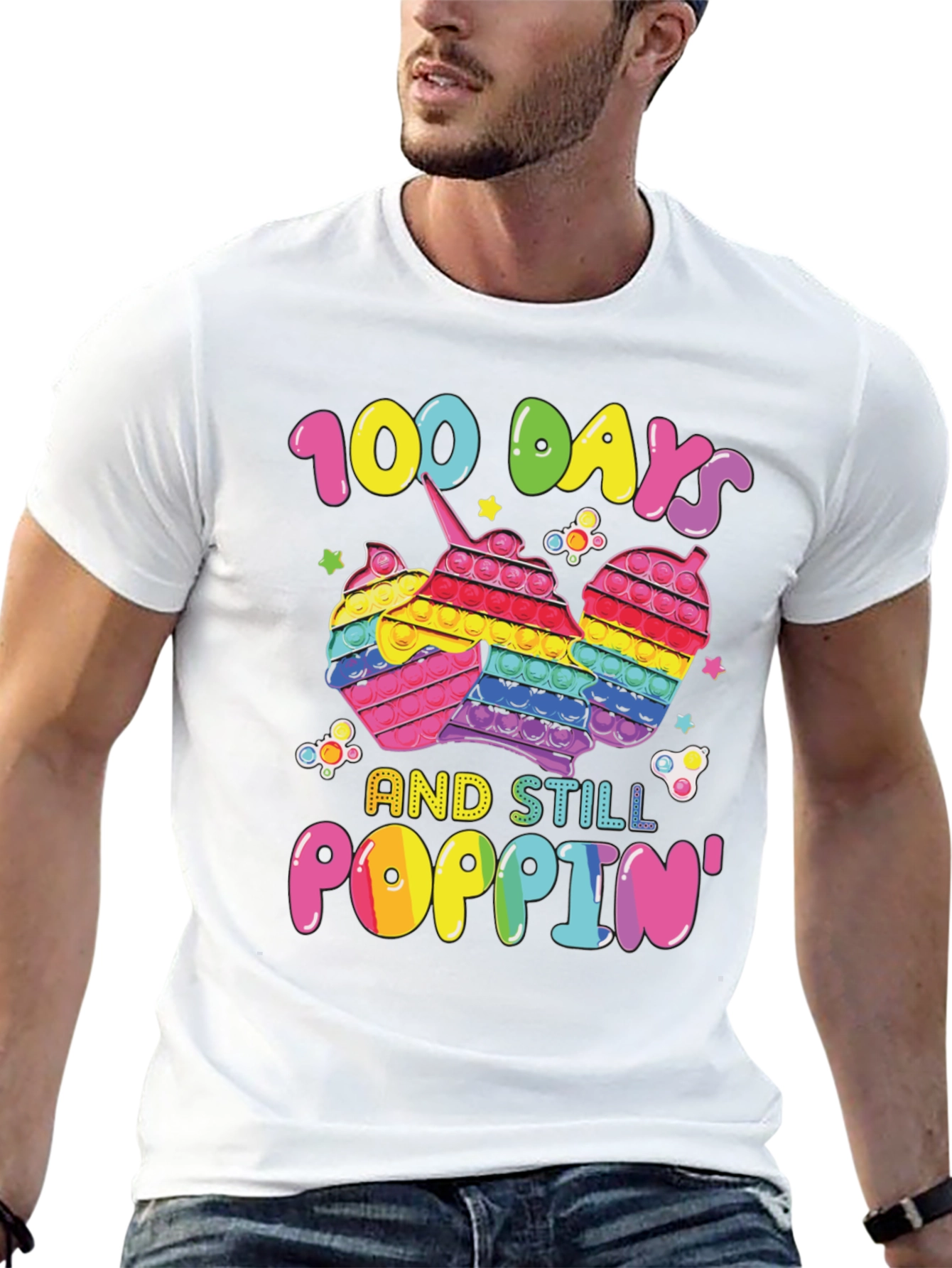 100 Days Poppin T-Shirt