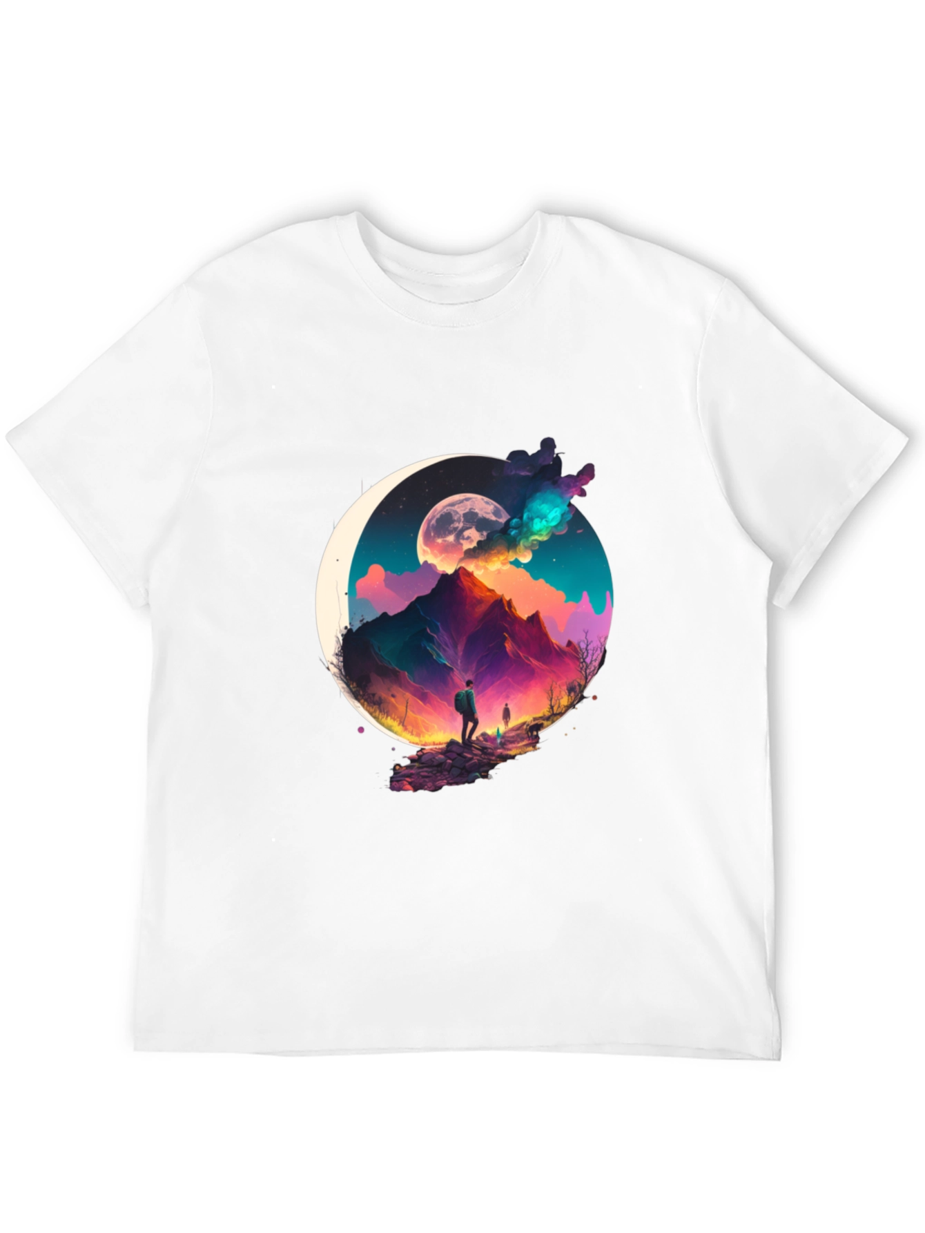 Mountain Moonscape Graphic Tee