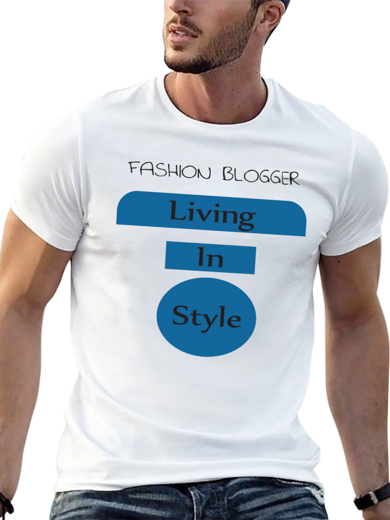 Living In Style Fashion Blogger T-Shirt
