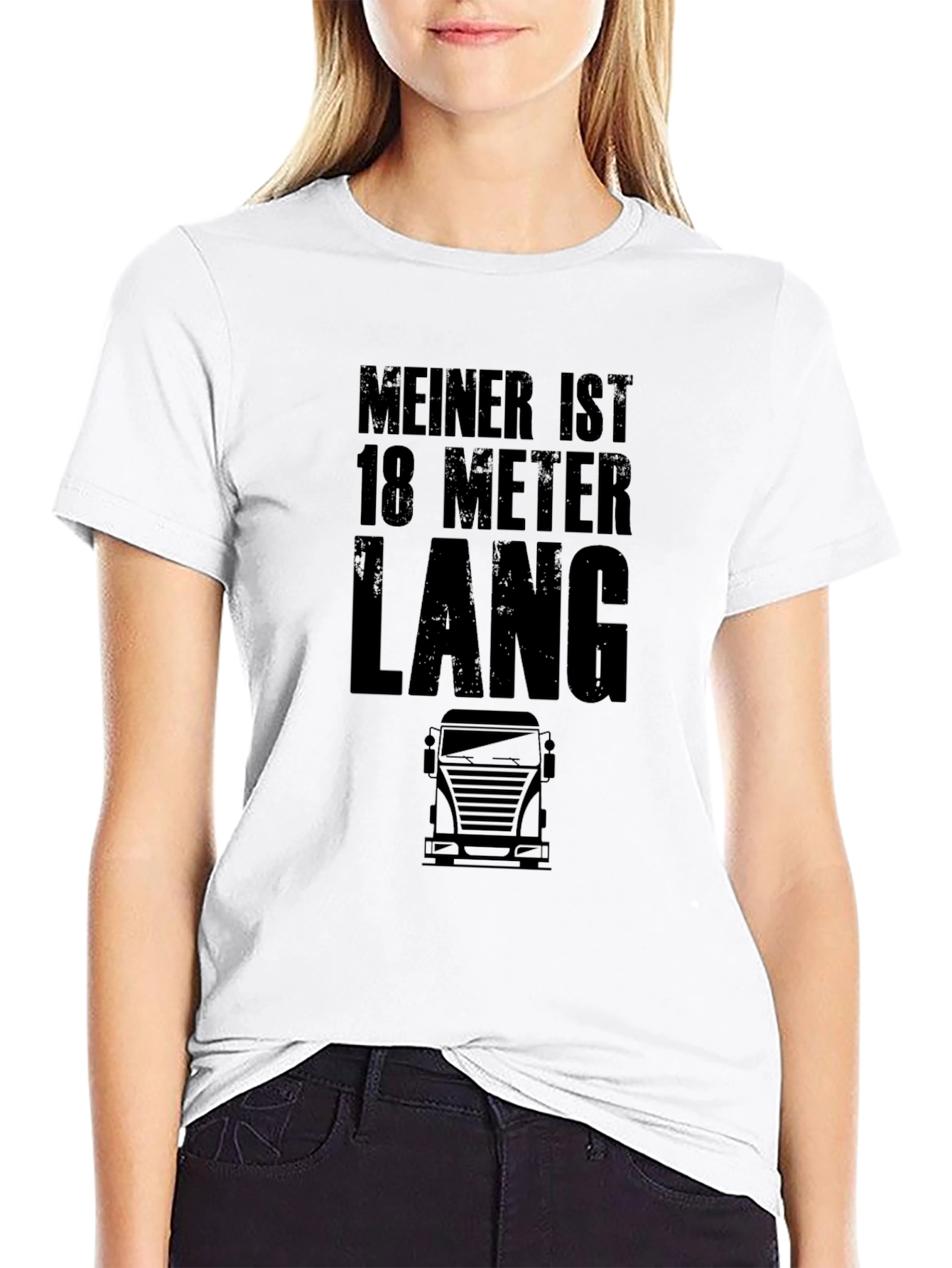 Truck Driver T-Shirt - 18 Meter Long