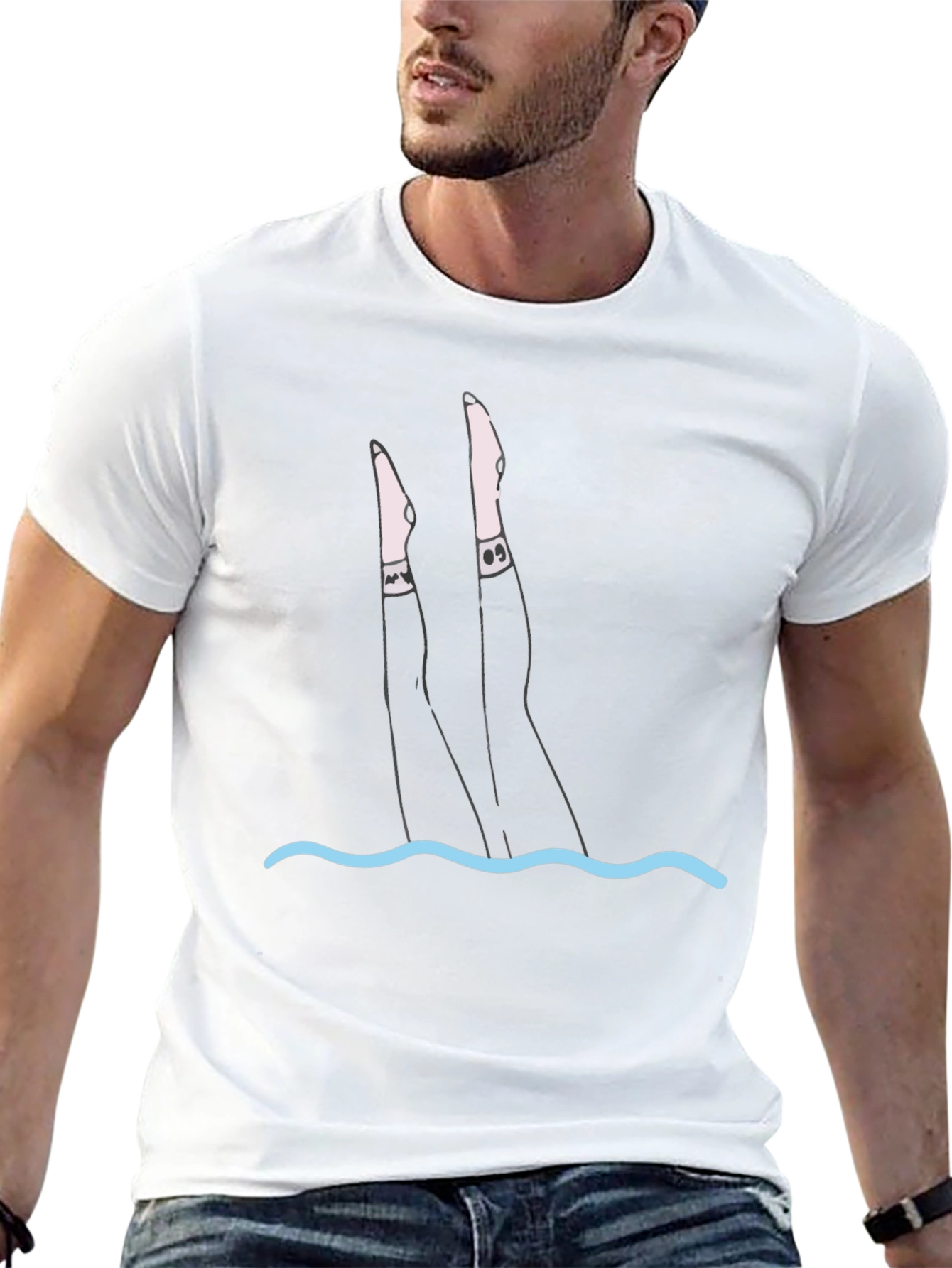 Dive In T-Shirt - Funny Swimmer Graphic Tee