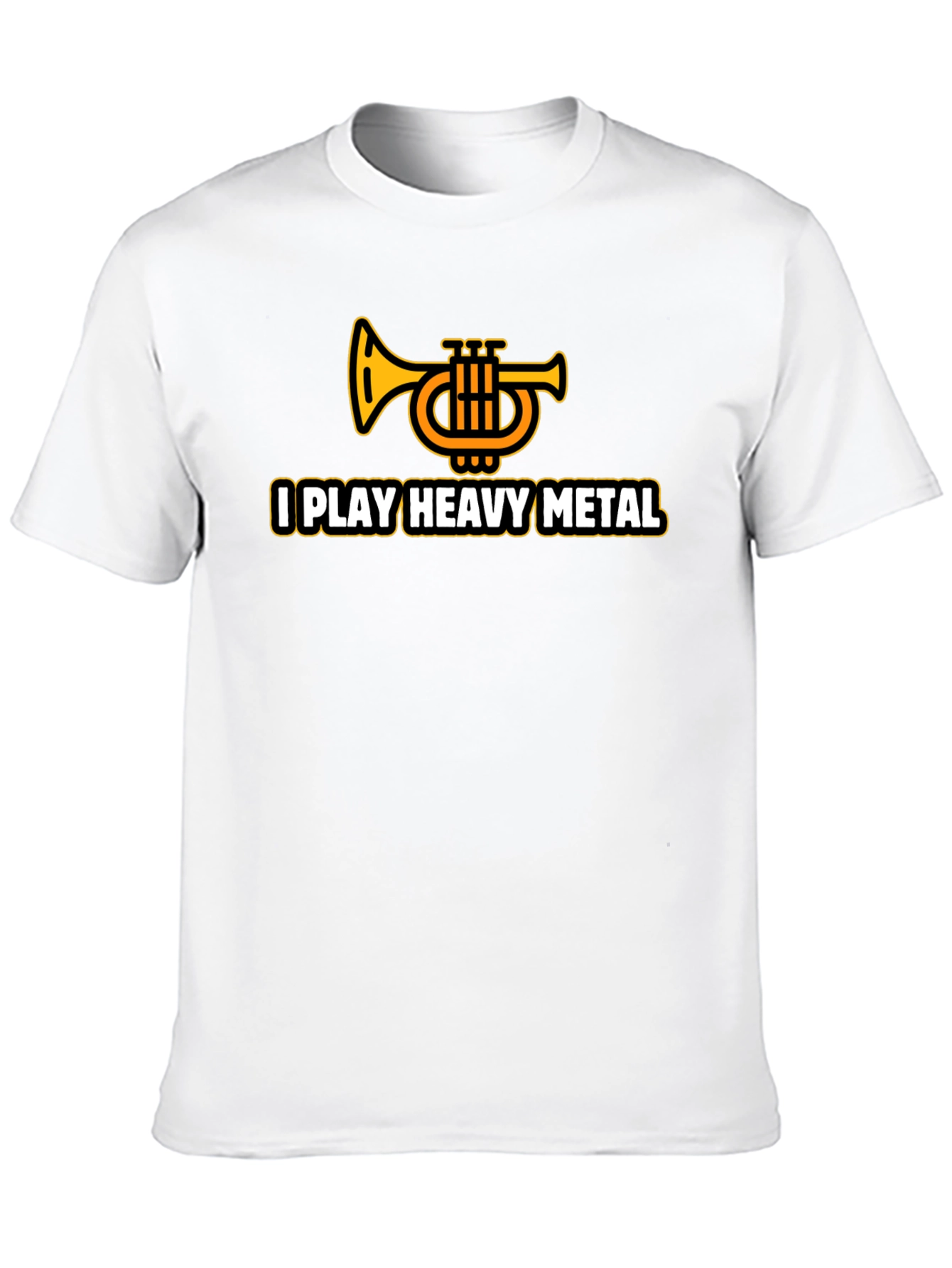 I Play Heavy Metal Trumpet T-Shirt