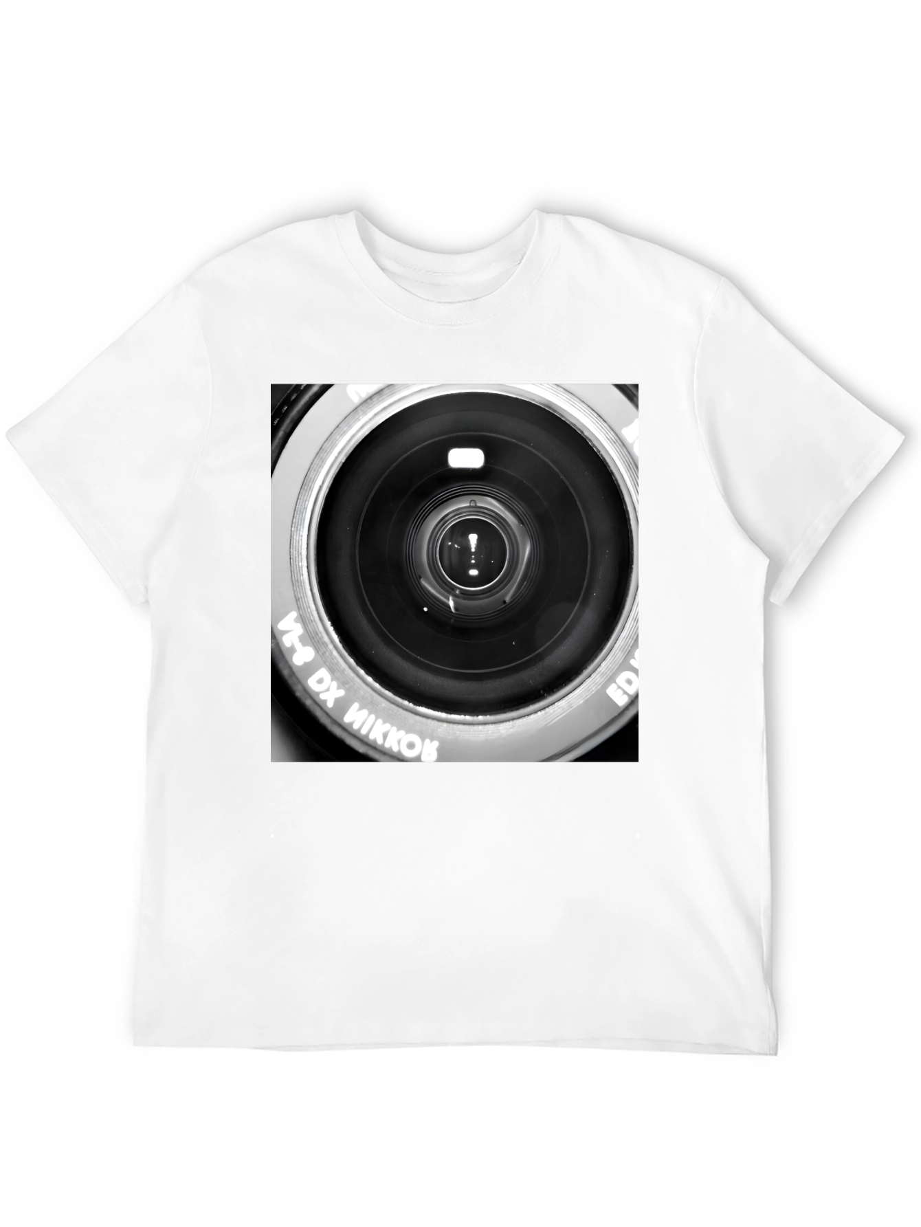 Camera Lens Graphic T-Shirt - Photographer Apparel
