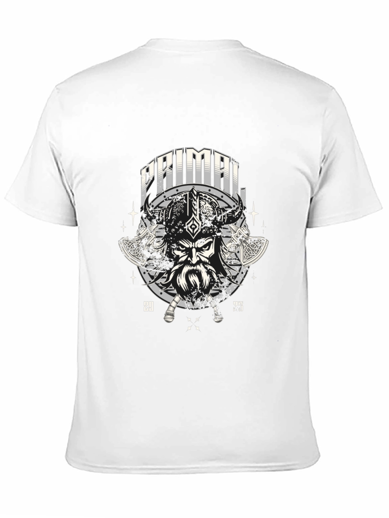 Primal Viking T-Shirt: Graphic Tee for Men