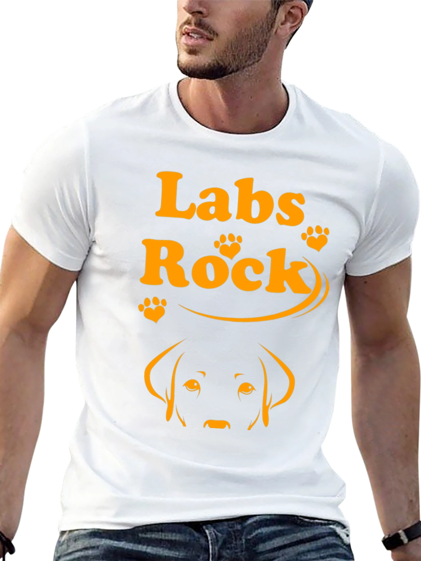 Labs Rock T-Shirt - Dog Lover Tee