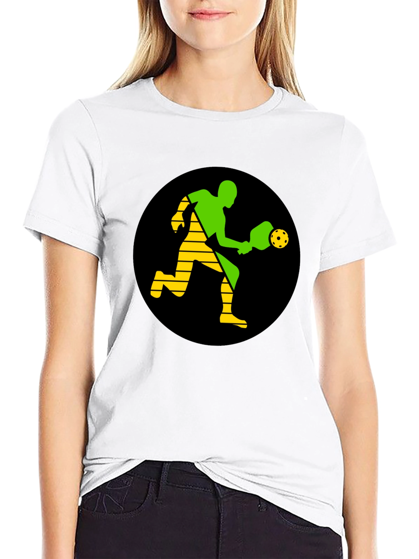Pickleball Player Graphic Tee