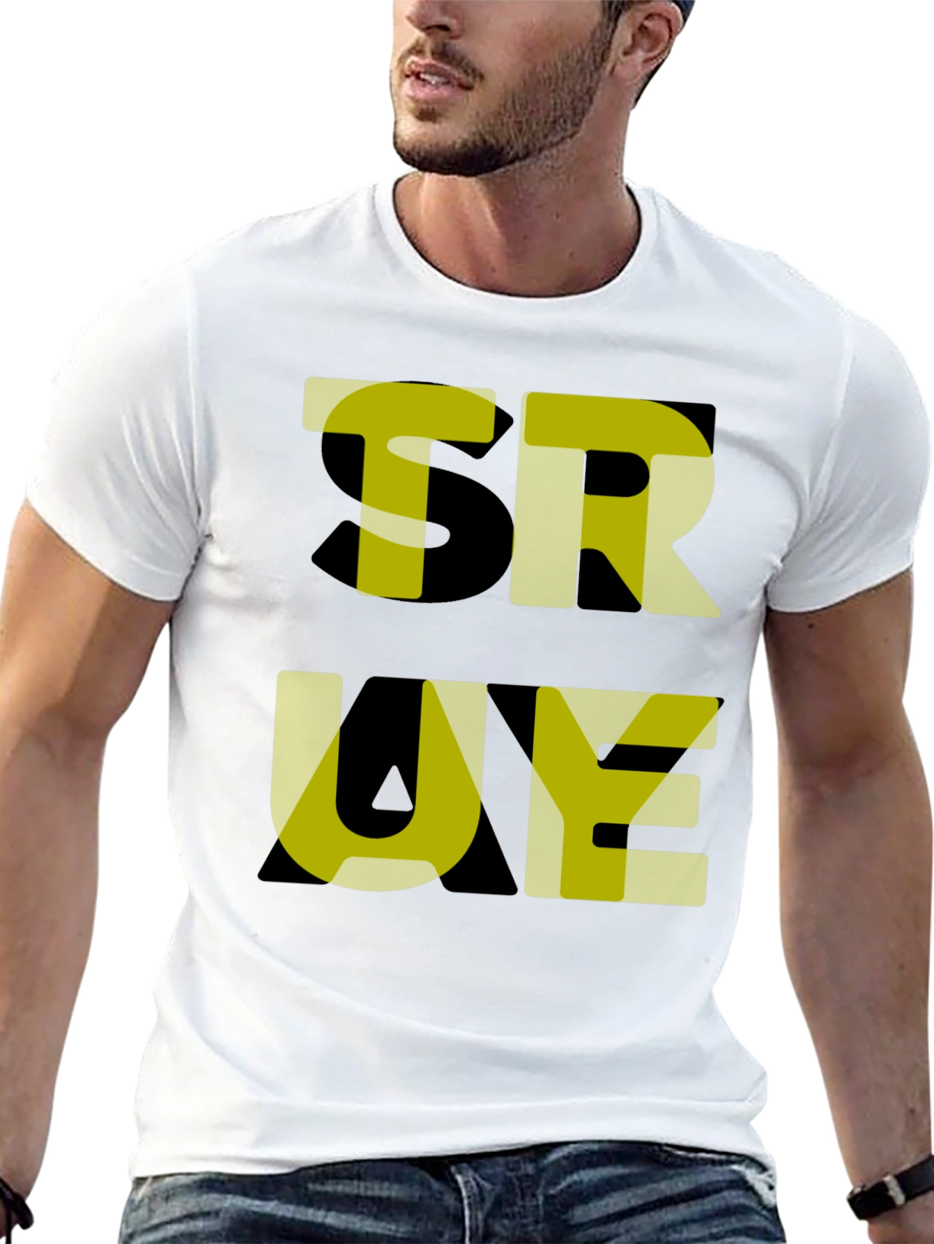 True Graphic T-Shirt - Black
