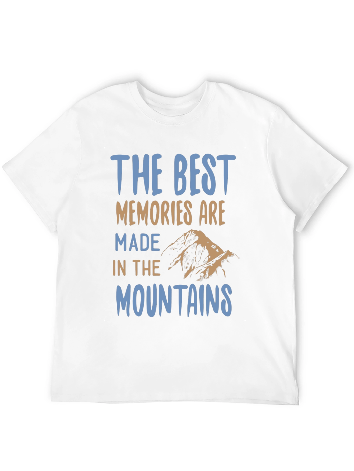 The Best Memories Mountains Graphic Tee
