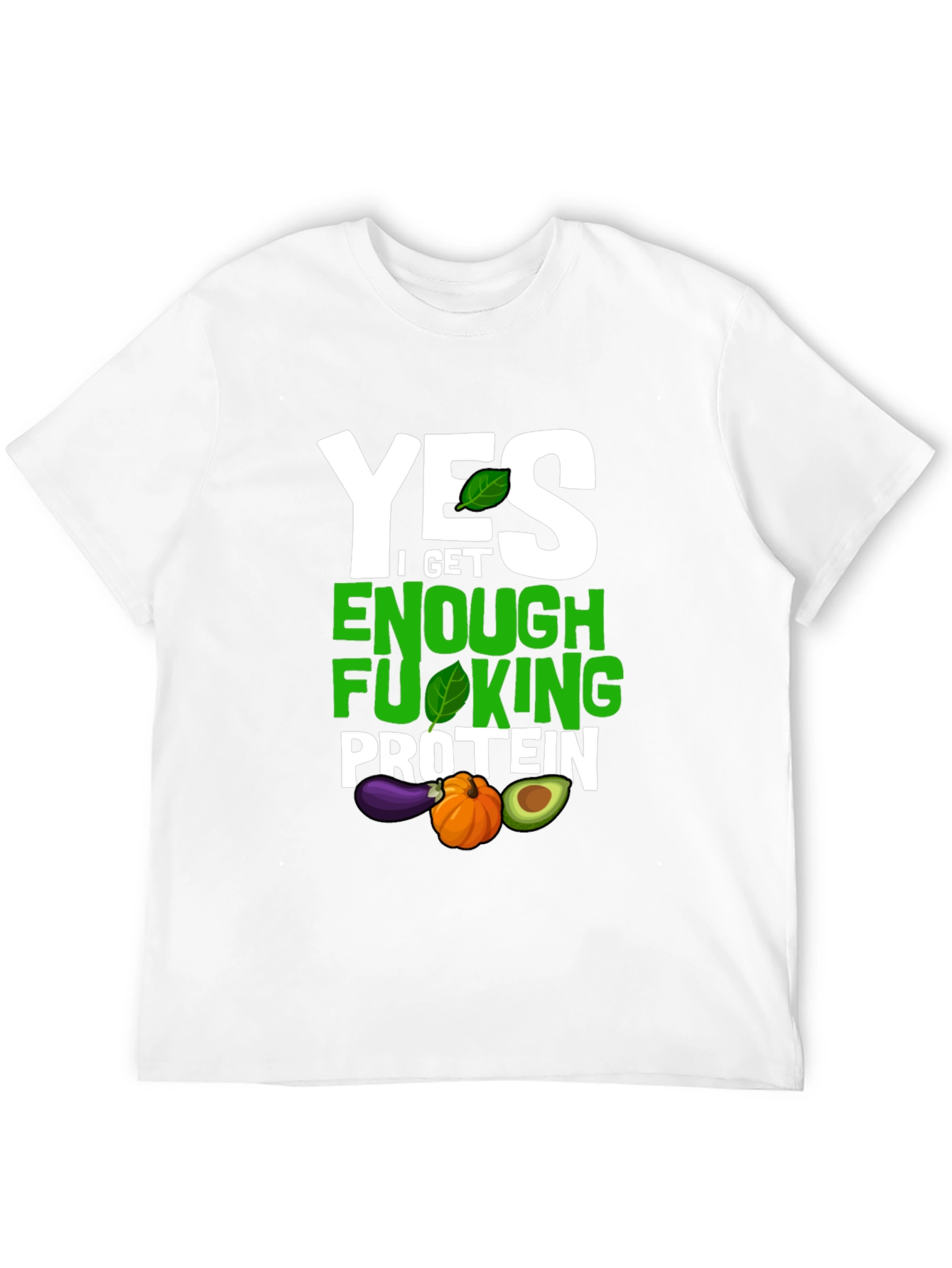 Vegan Protein T-Shirt - Funny Plant Based Tee