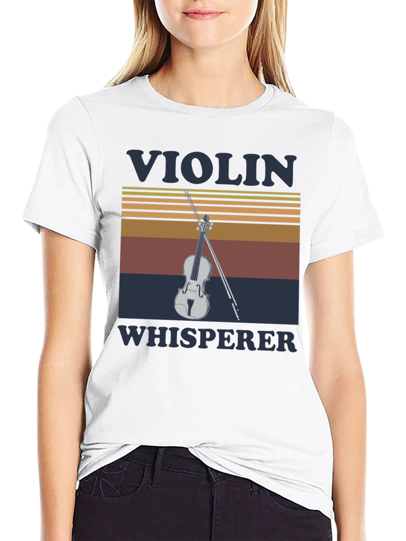Violin Whisperer Graphic T-Shirt