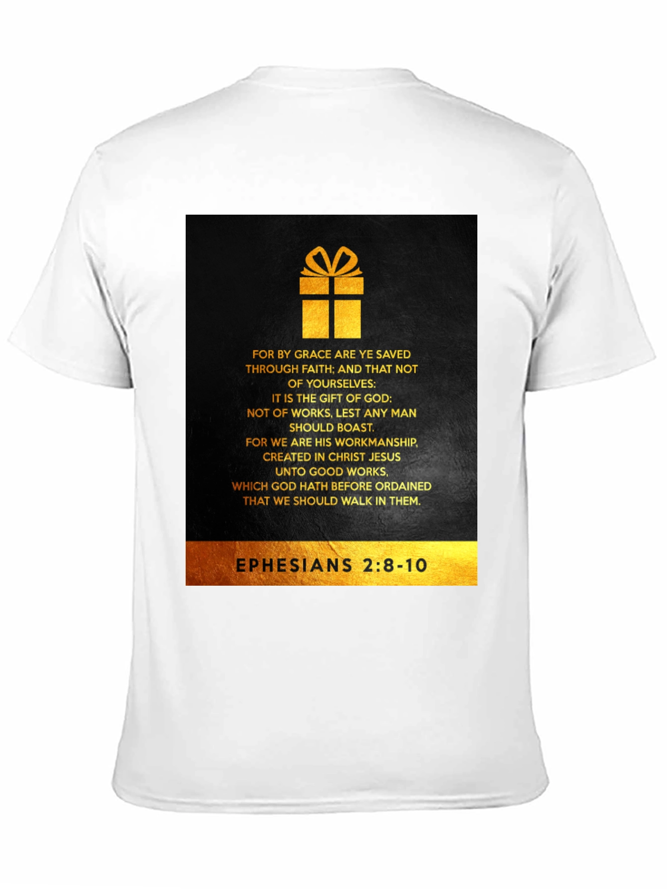 Ephesians 2:8-10 Christian T-Shirt