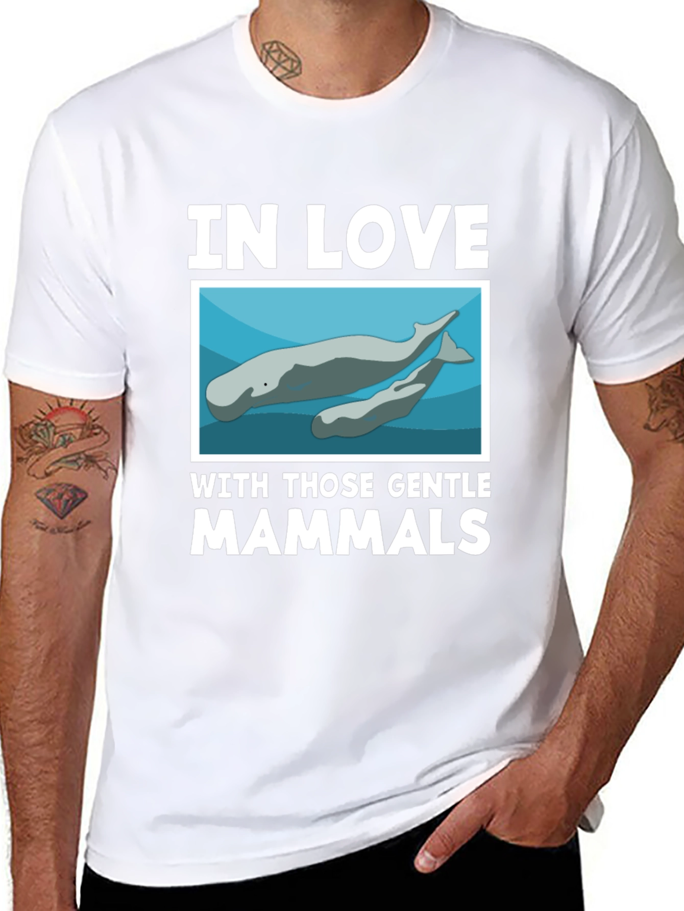 Gentle Mammals Graphic T-Shirt