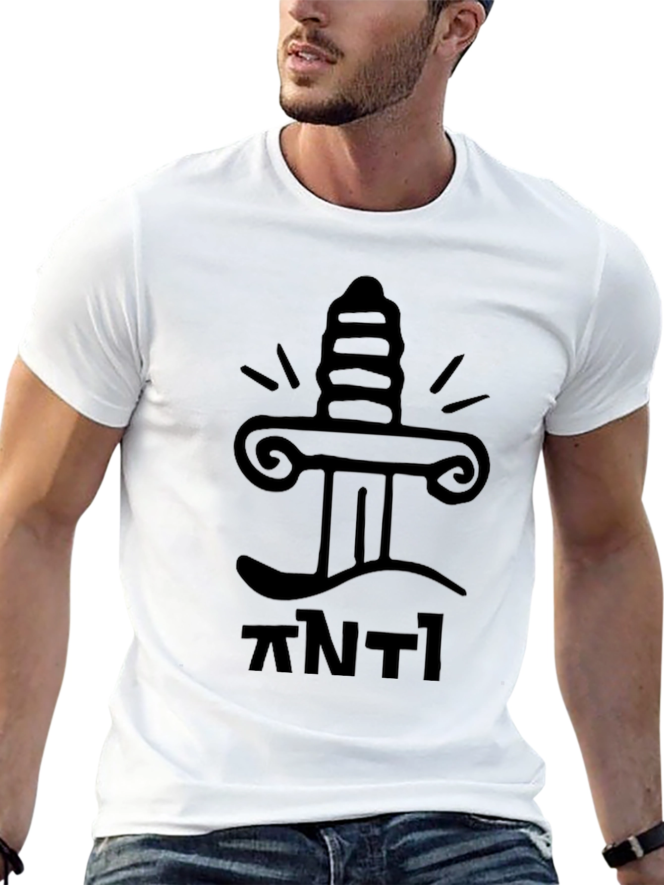 Anti Dagger Graphic T-Shirt - Edgy Streetwear Tee
