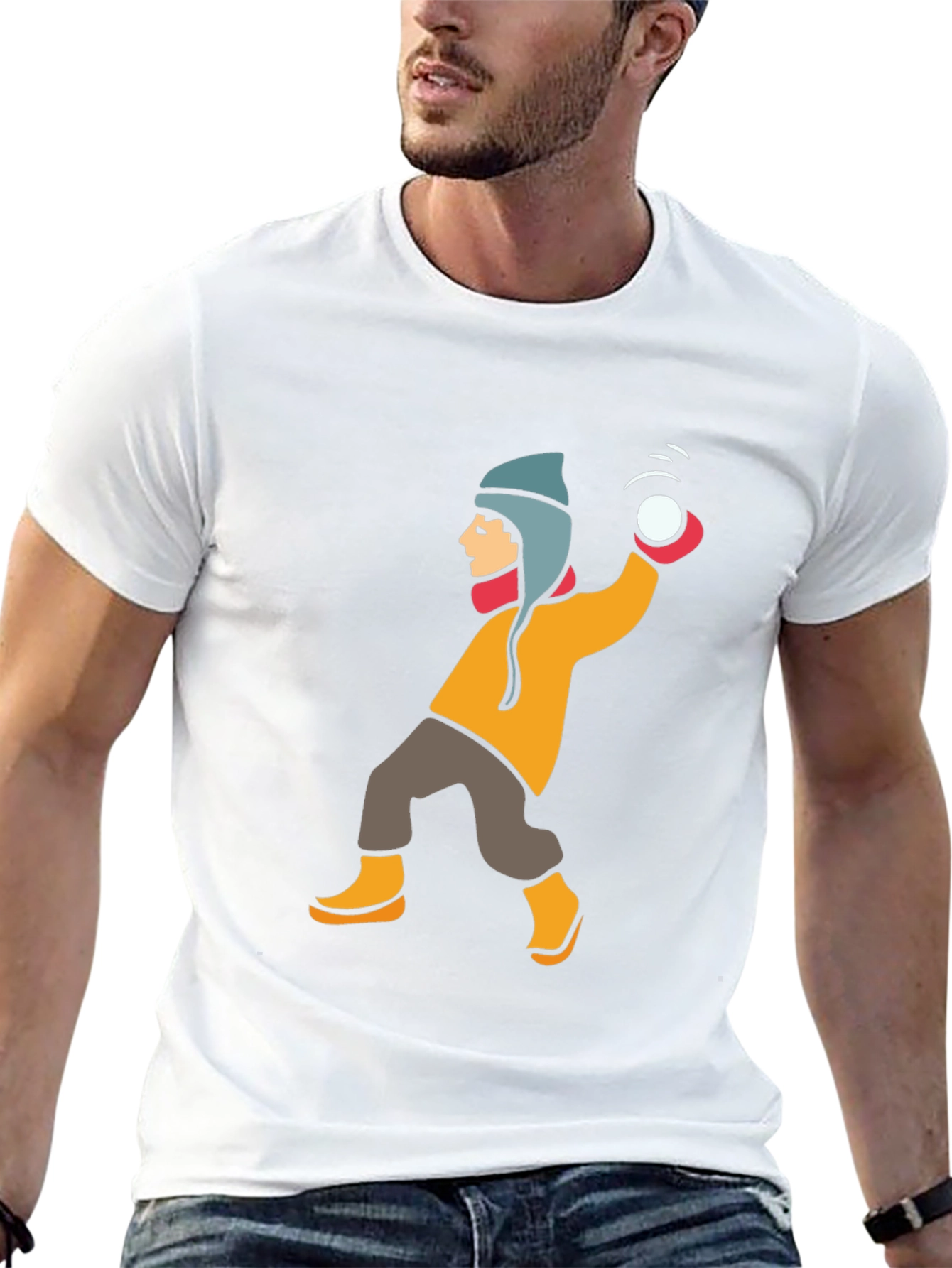 Snow Day T-Shirt - Fun Winter Graphic Tee