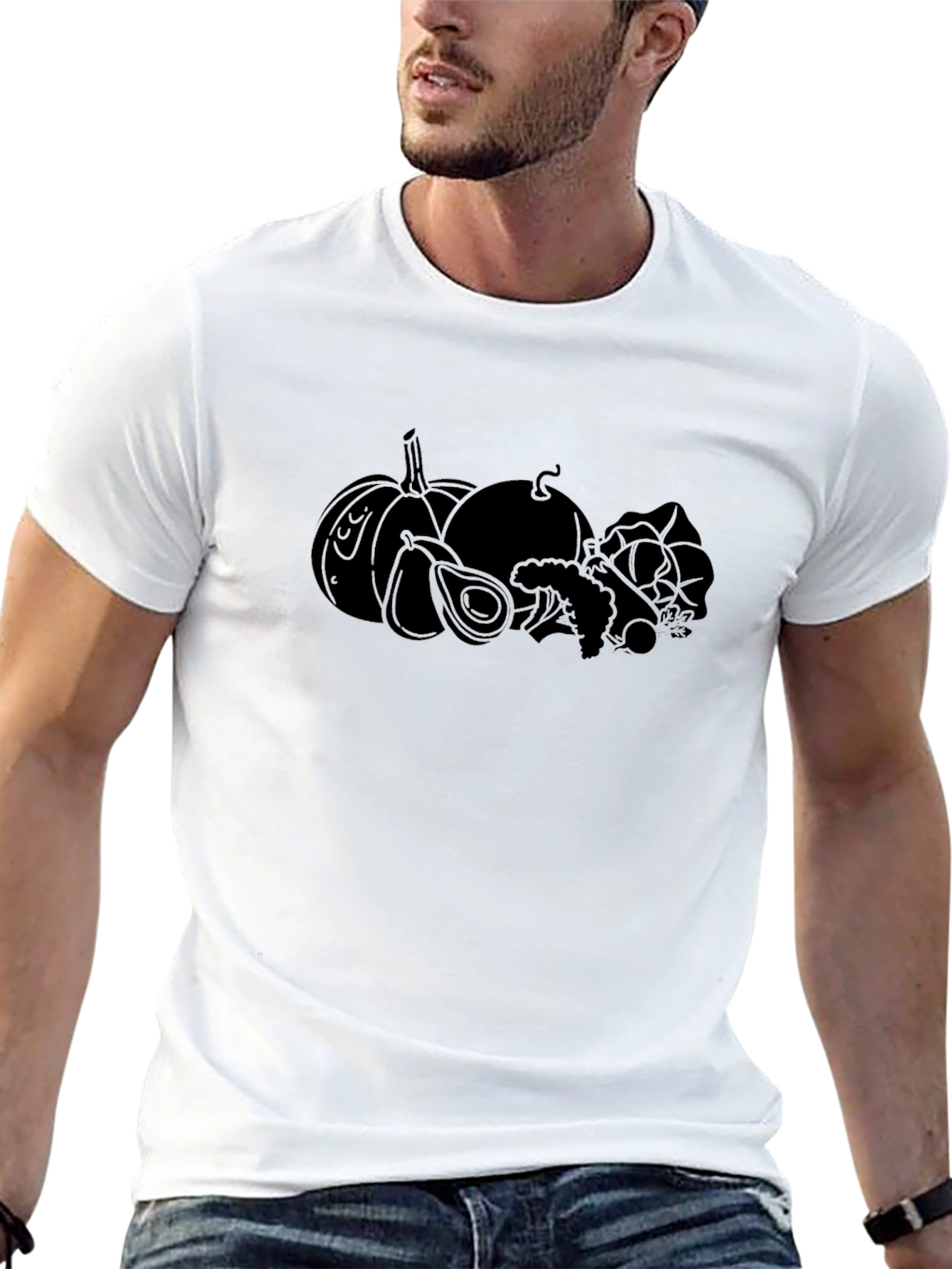 Silhouette Veggie T-Shirt