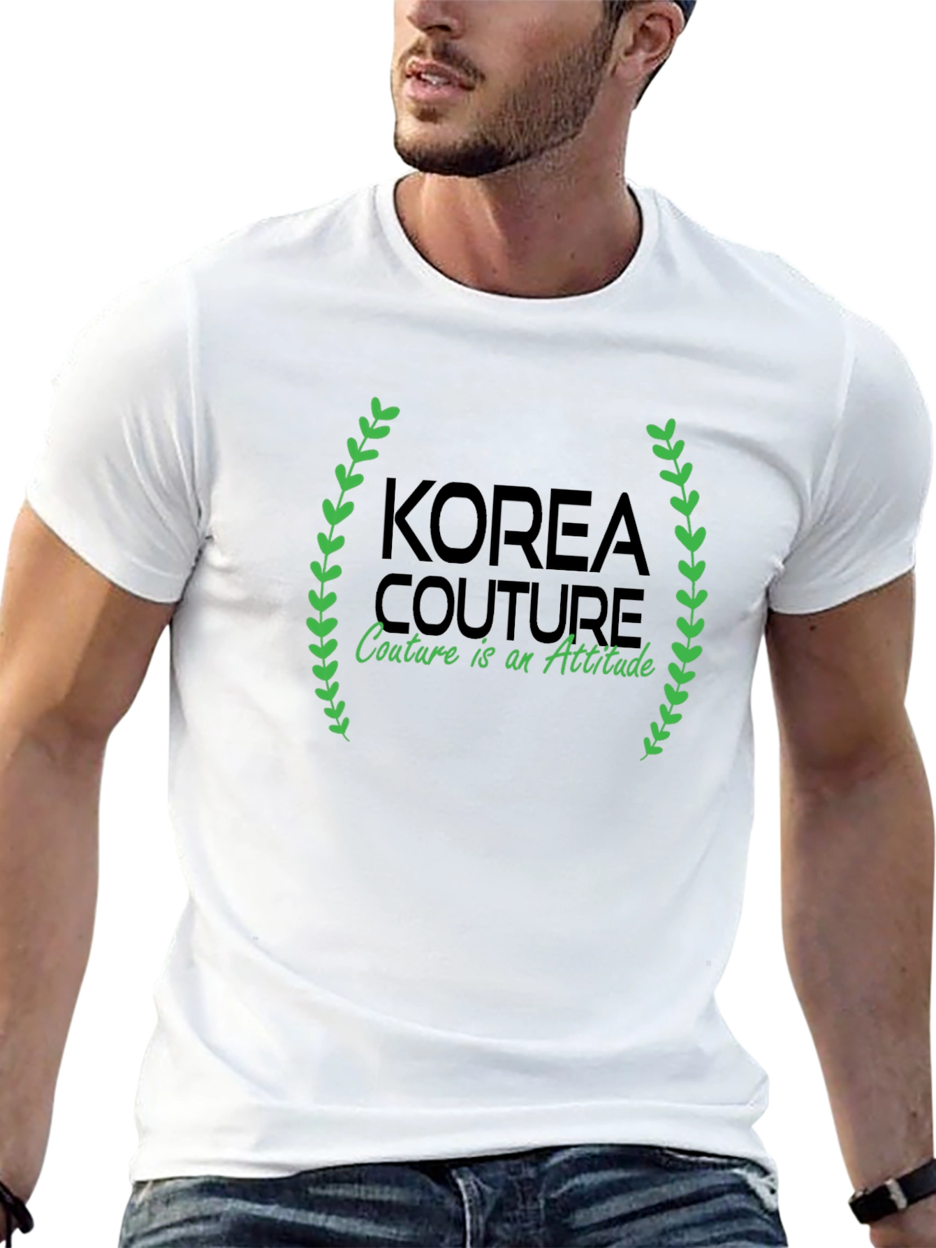 Korea Couture Graphic Tee - Attitude is Everything!