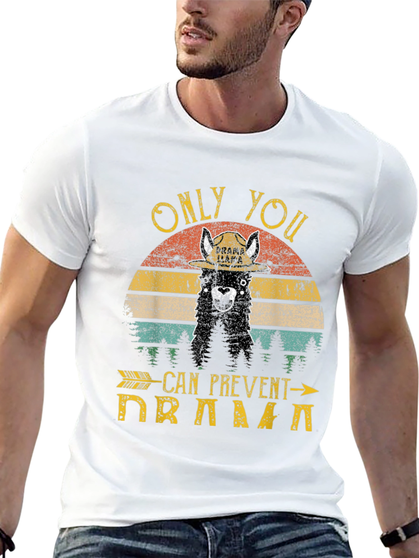 Only You Can Prevent Drama Llama Tee