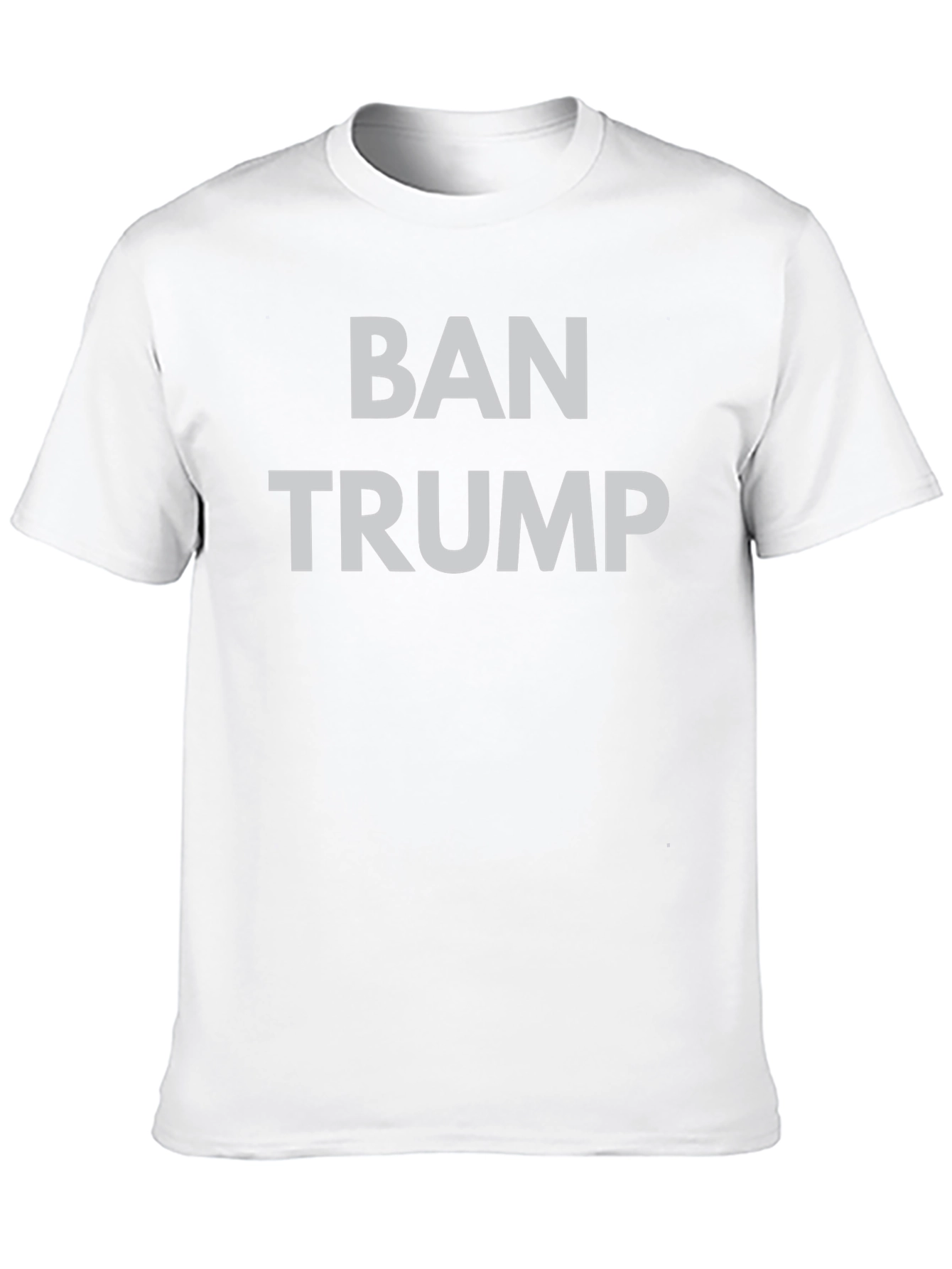 Ban Trump Graphic Tee - Political Statement Shirt