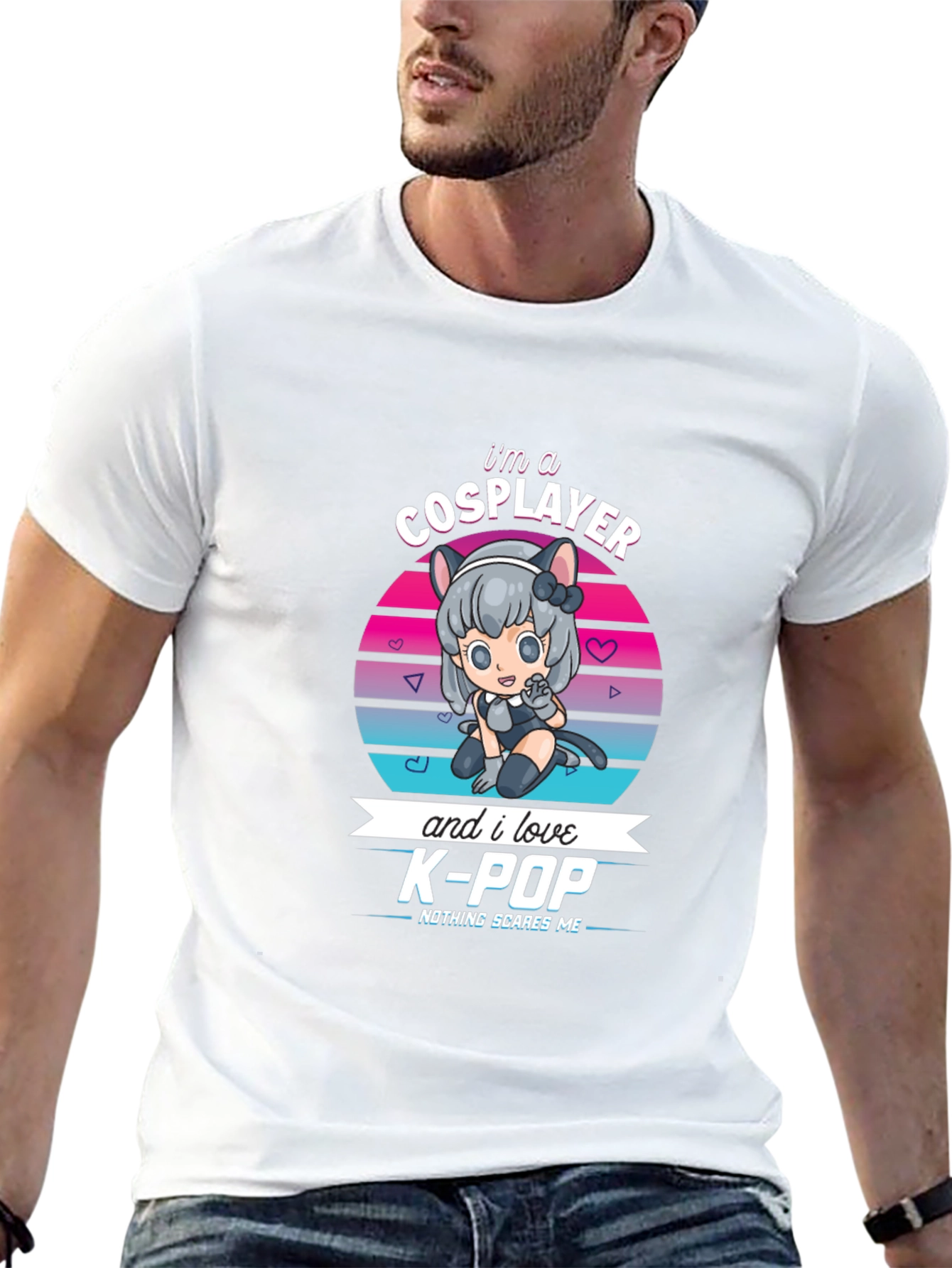 Cosplayer & K-Pop Fan Black T-Shirt
