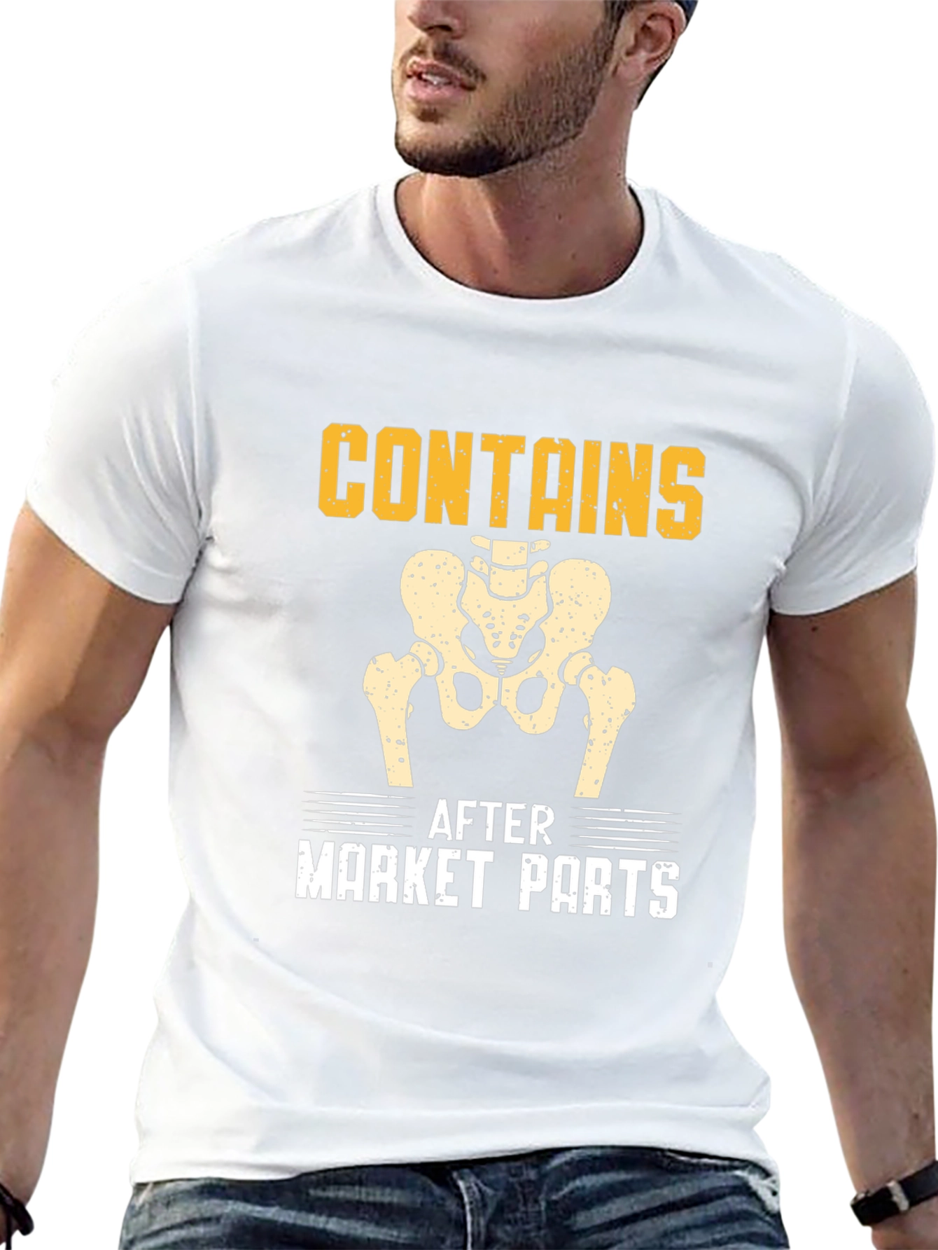 Contains After Market Parts Funny T-Shirt