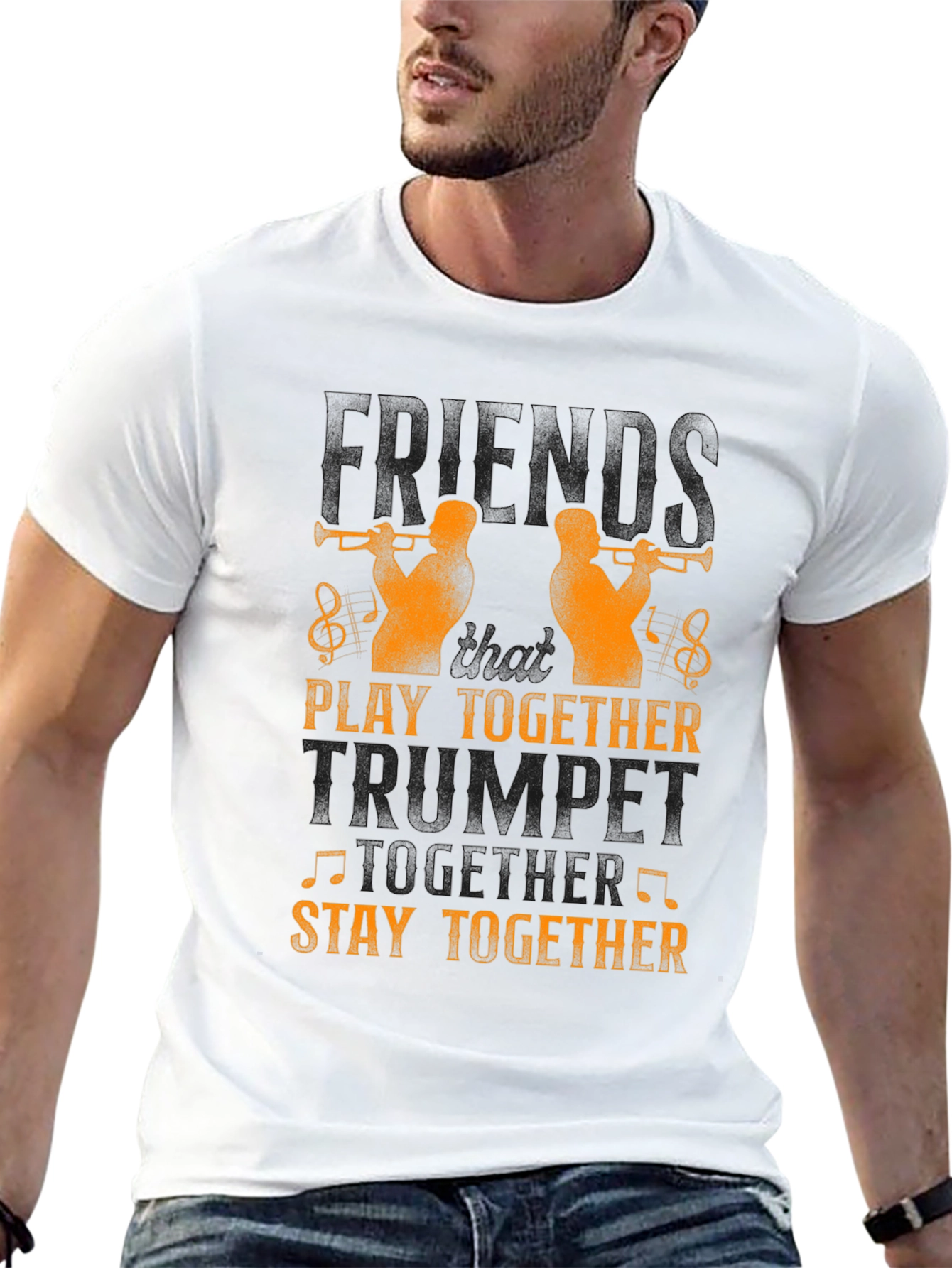 Trumpet Player T-Shirt: Play Together Stay Together