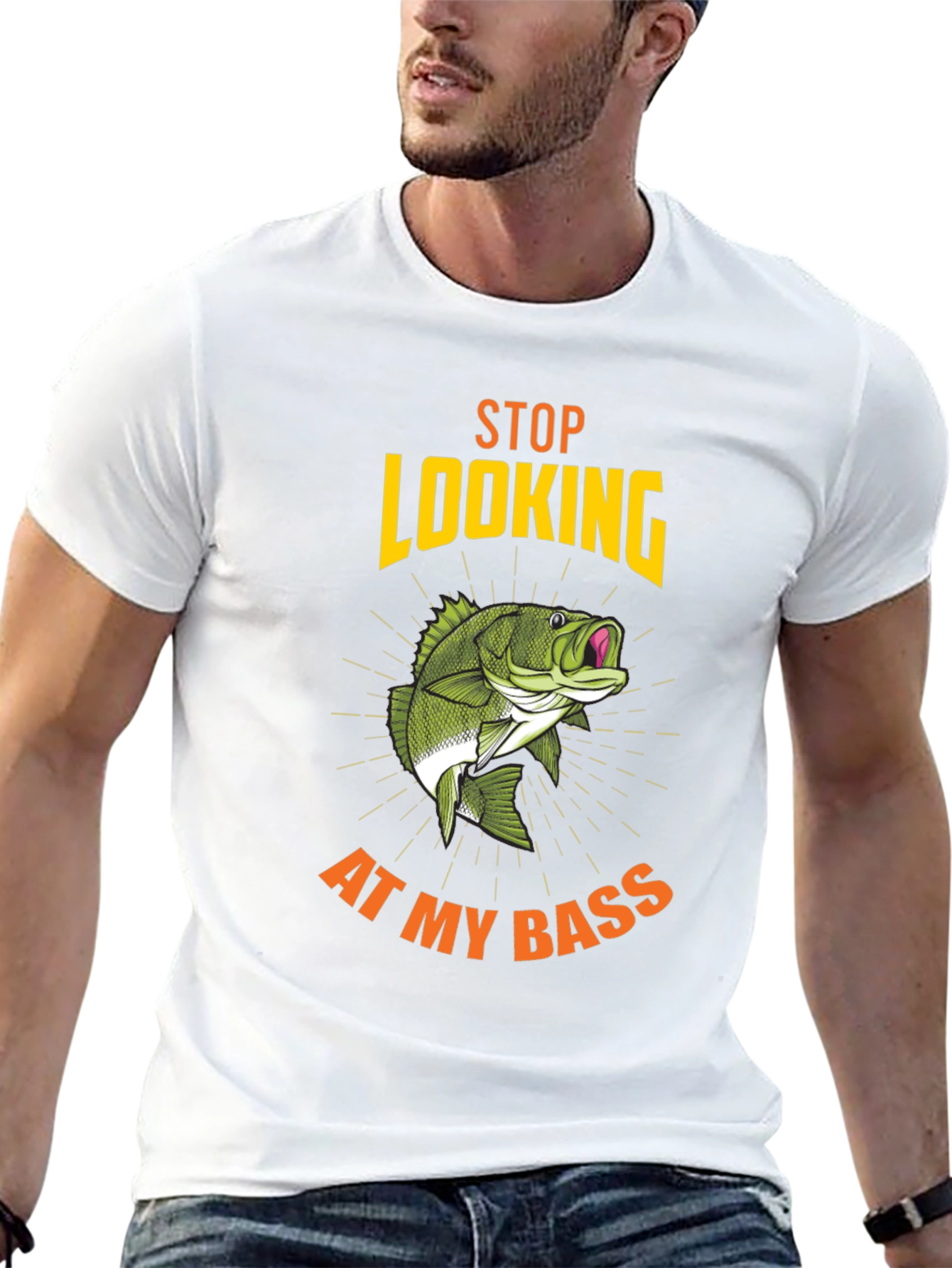 Stop Looking At My Bass T-Shirt