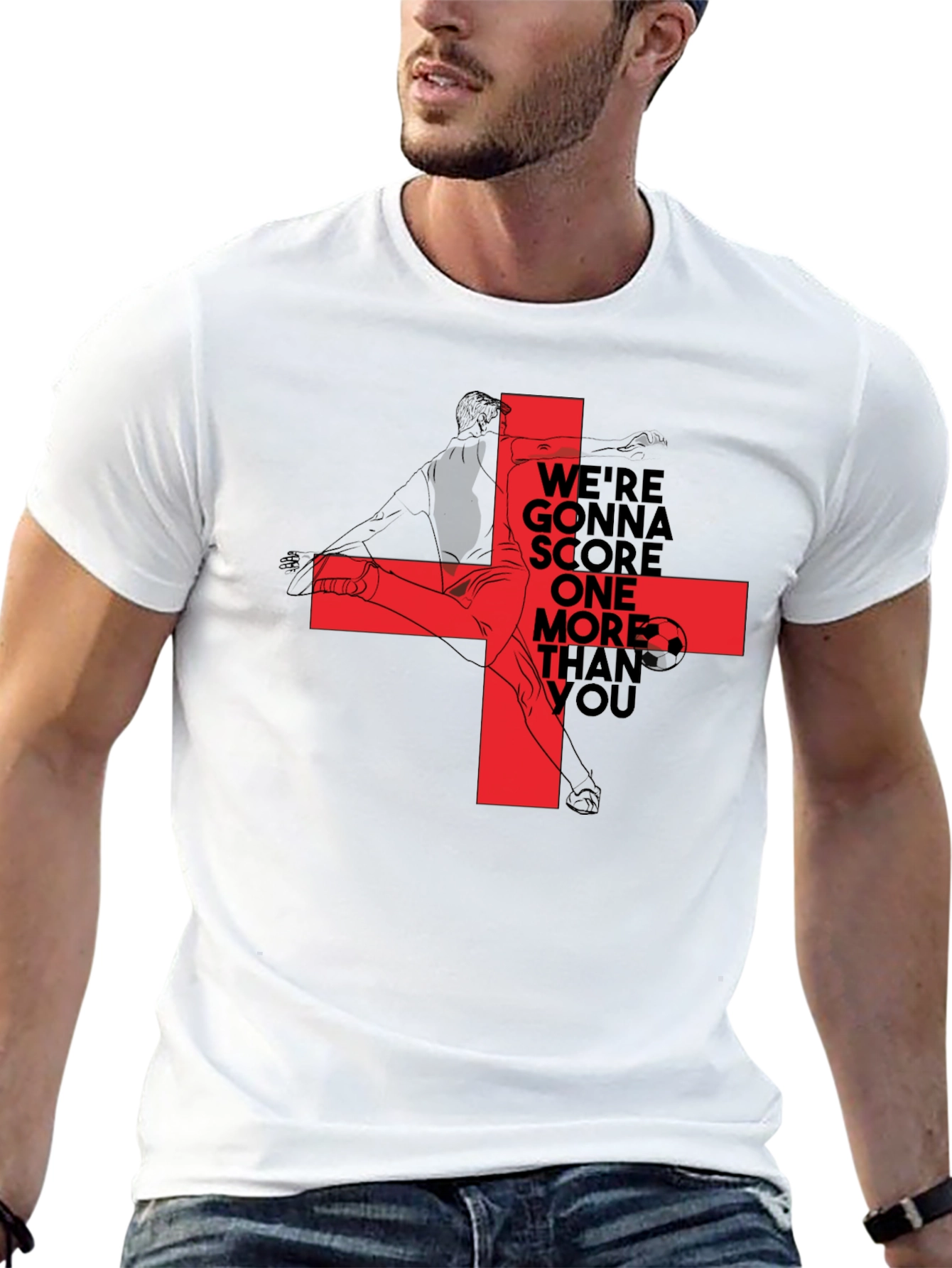 Soccer Fan T-Shirt - England Pride