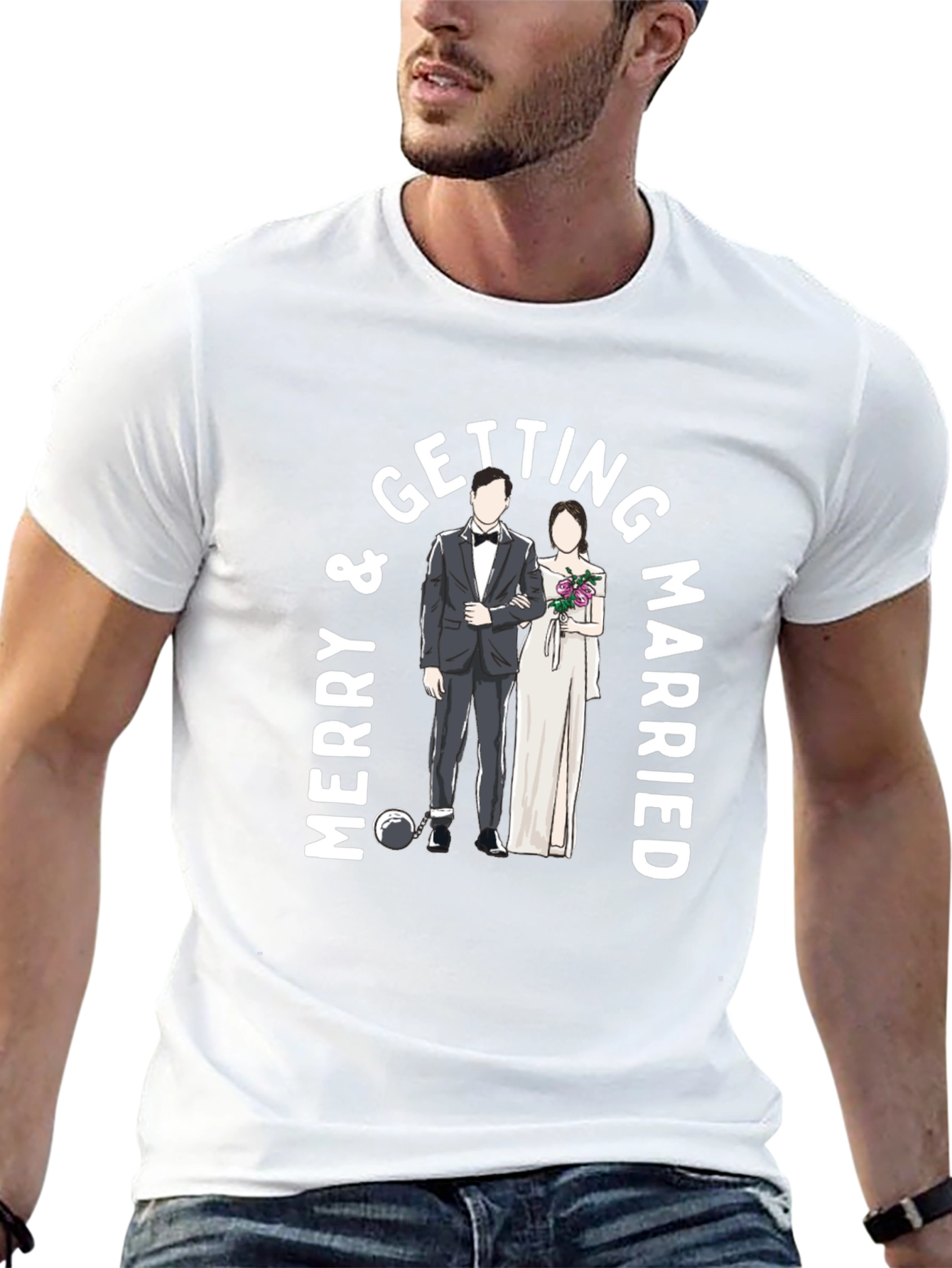 Merry & Getting Married Graphic Tee