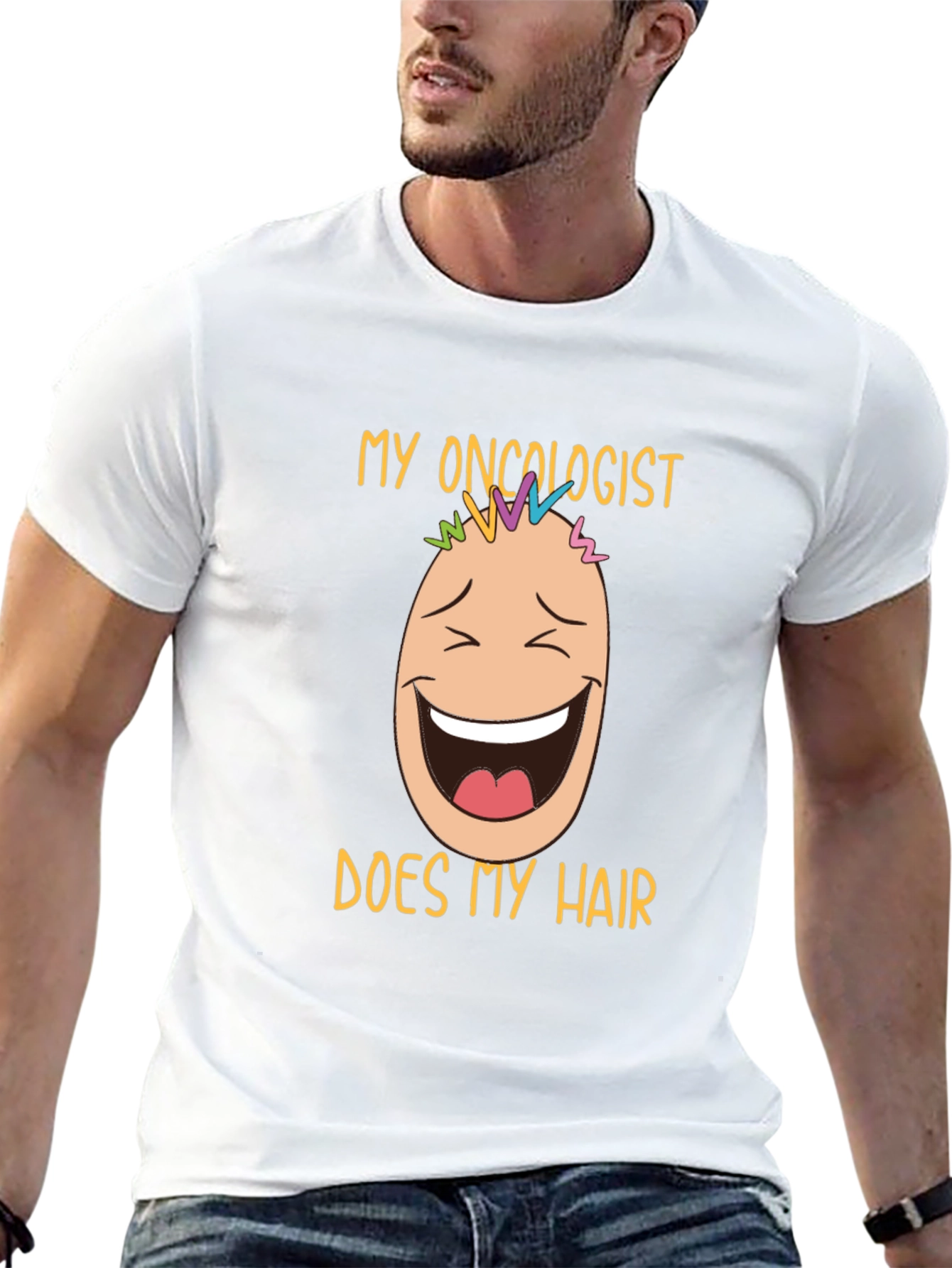 Funny Oncology T-Shirt: My Oncologist Does My Hair
