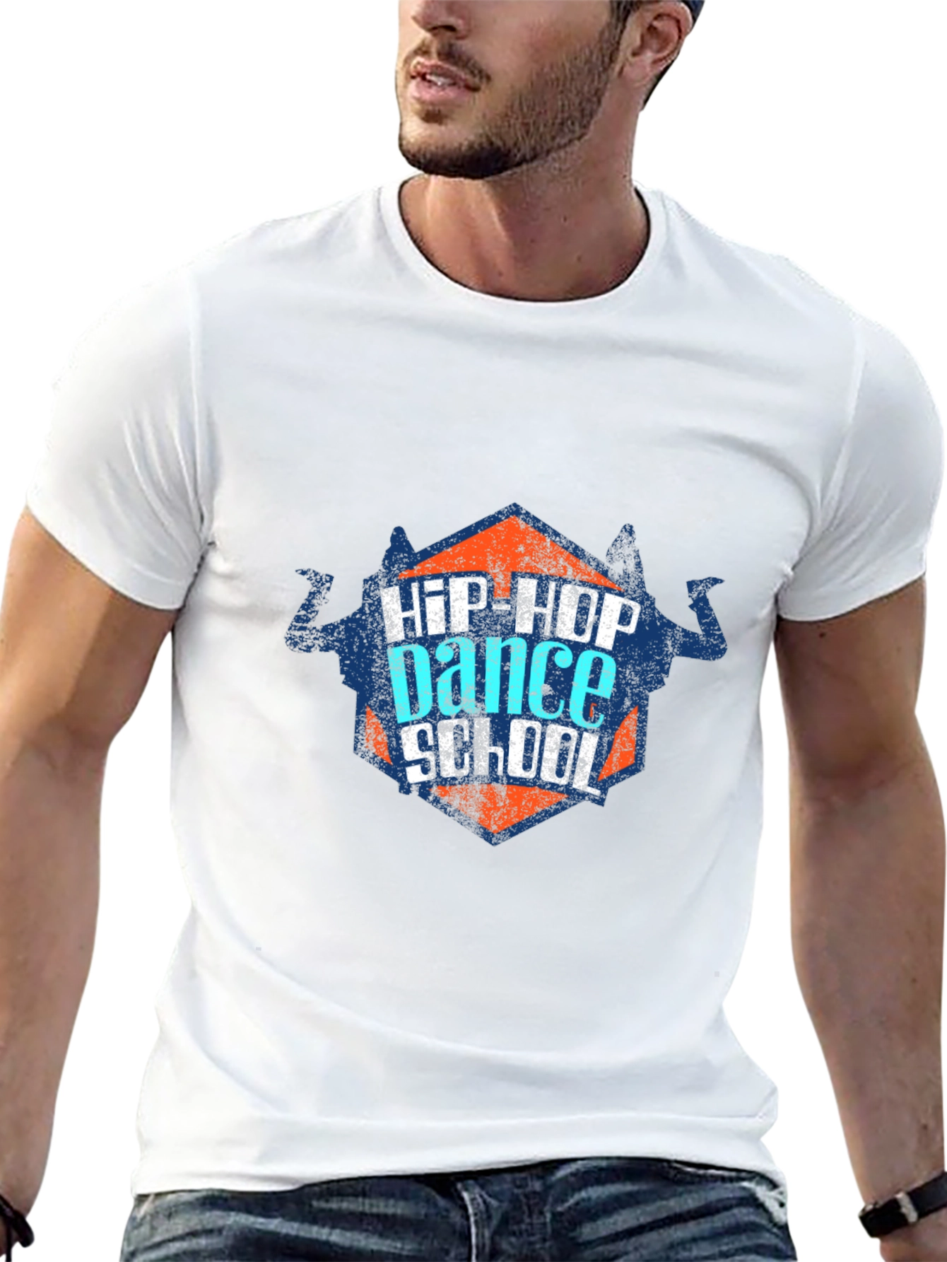 Hip-Hop Dance School Graphic T-Shirt