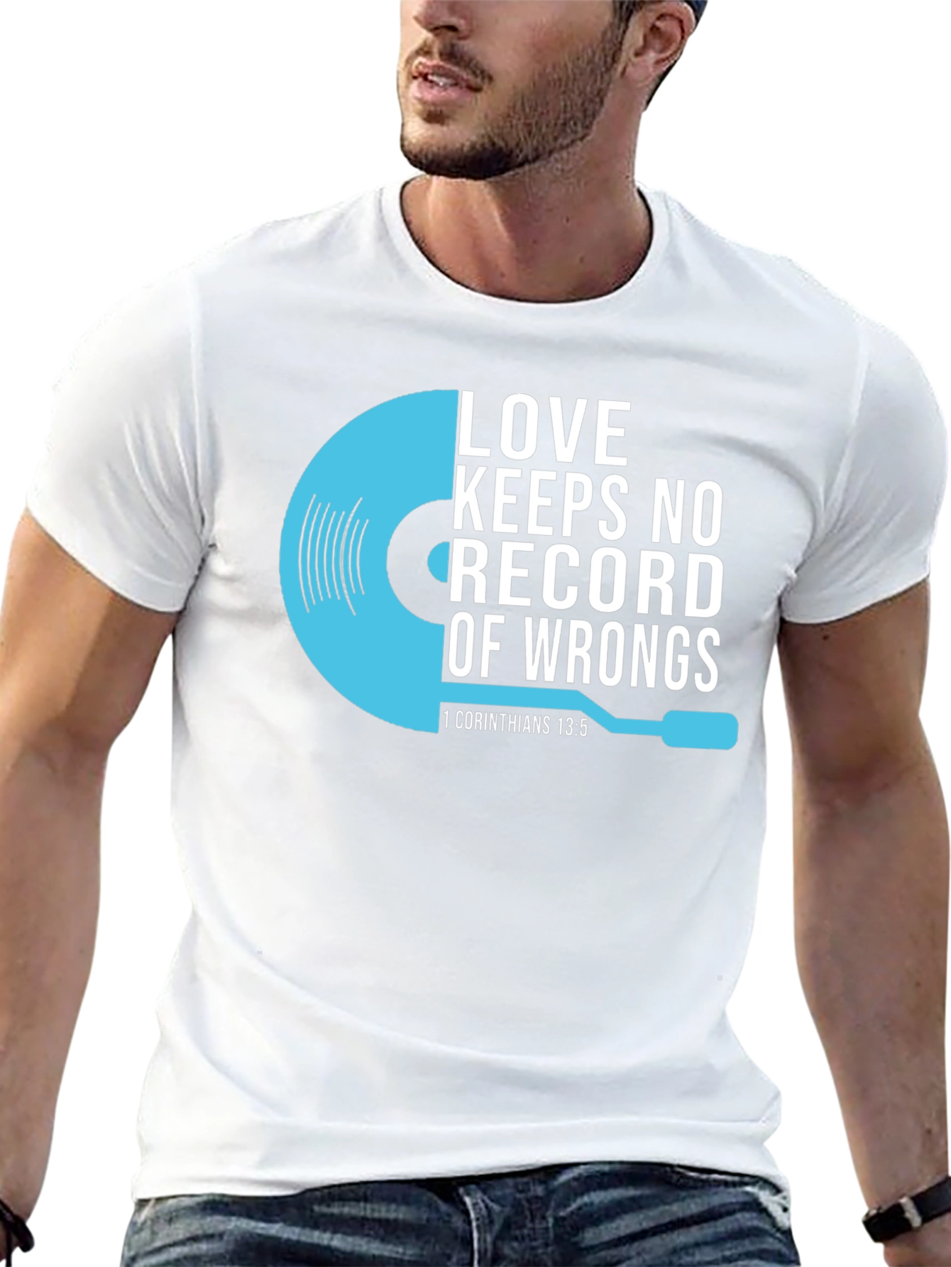 Love Keeps No Record Christian T-Shirt