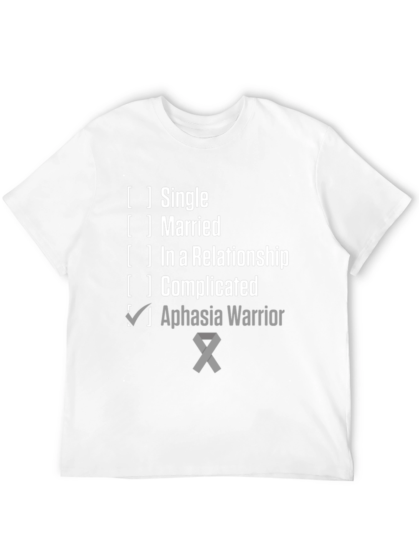 Aphasia Awareness Warrior T-Shirt