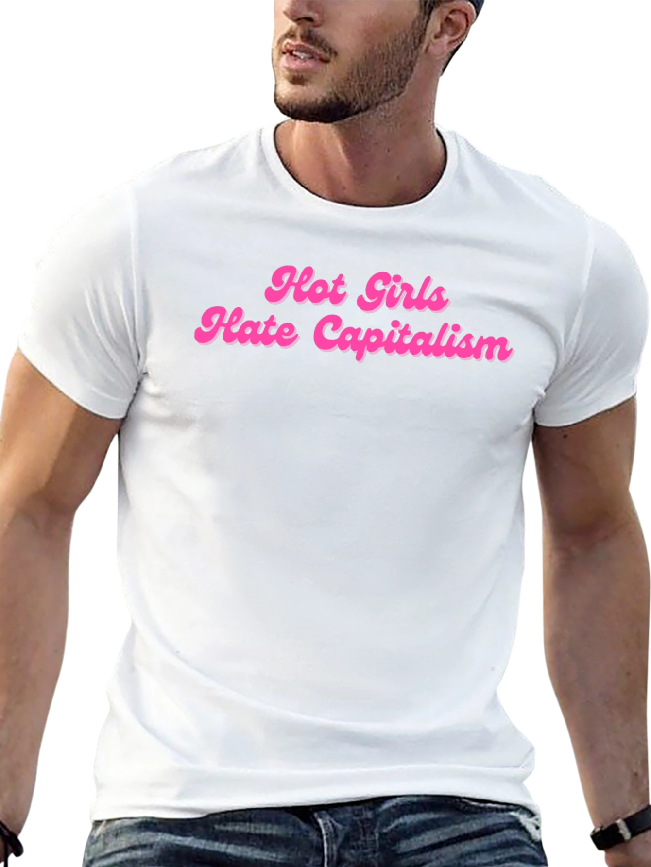 Hot Girls Hate Capitalism T-Shirt