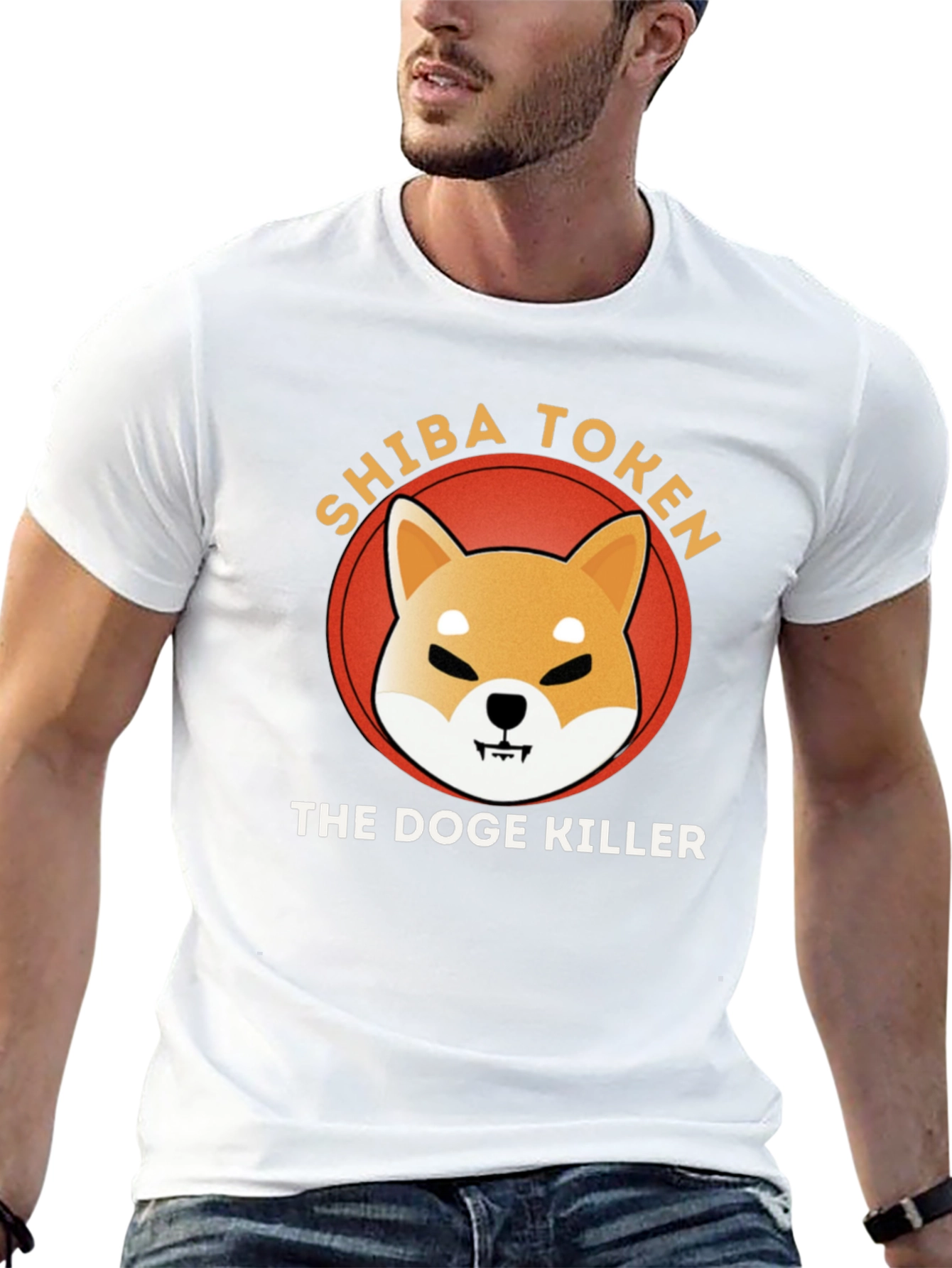 Shiba Token Doge Killer Black T-Shirt
