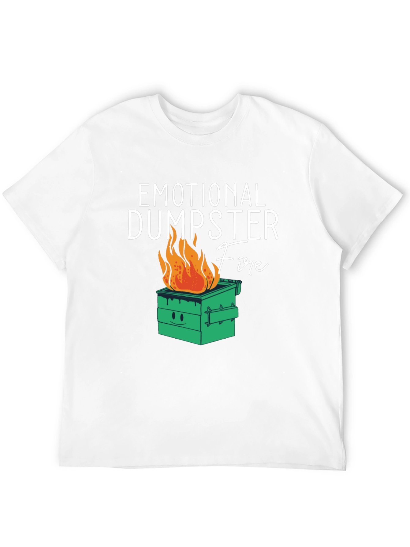 Emotional Dumpster Fire Graphic Tee
