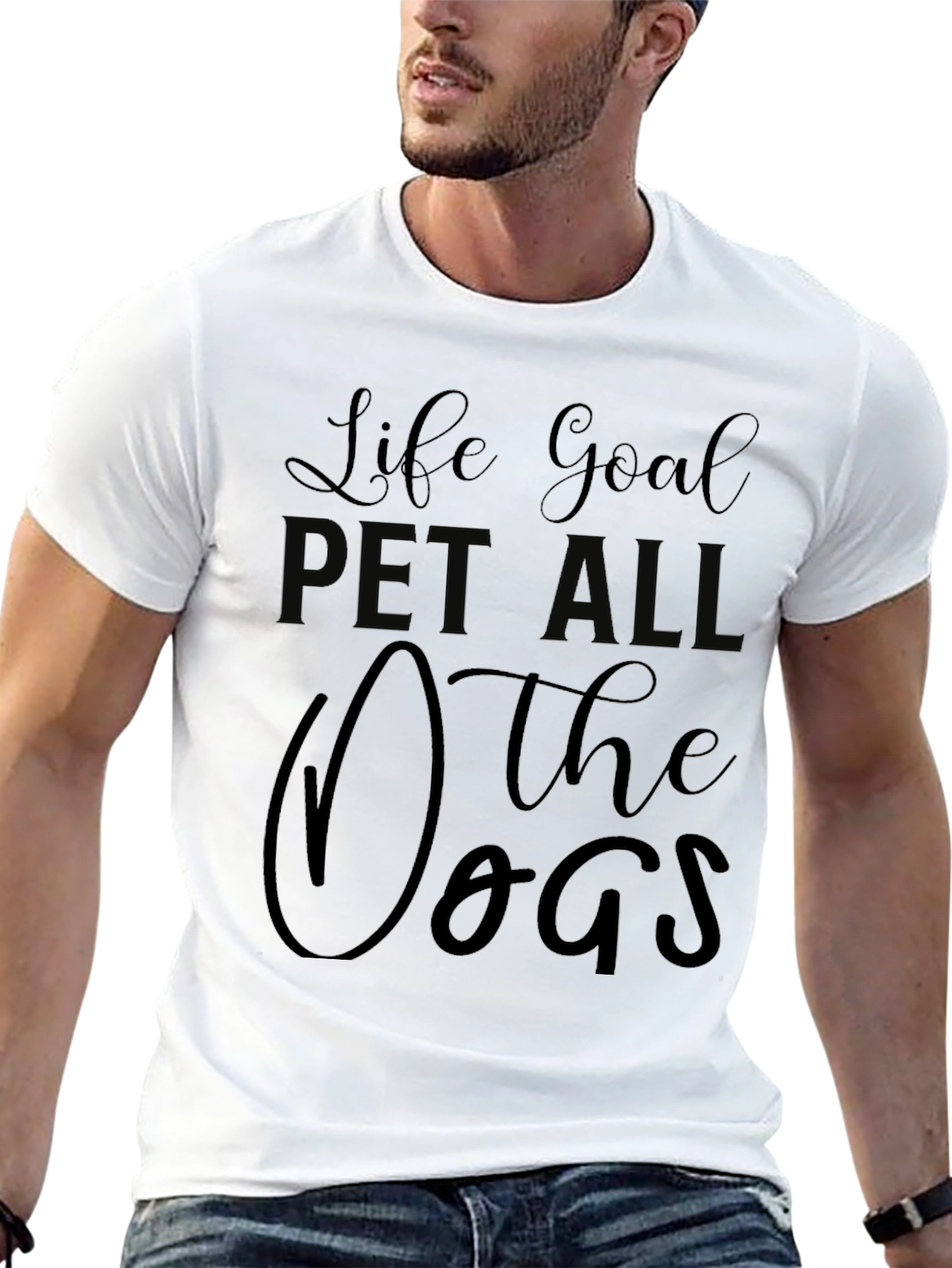 Life Goal Pet All the Dogs Graphic Tee