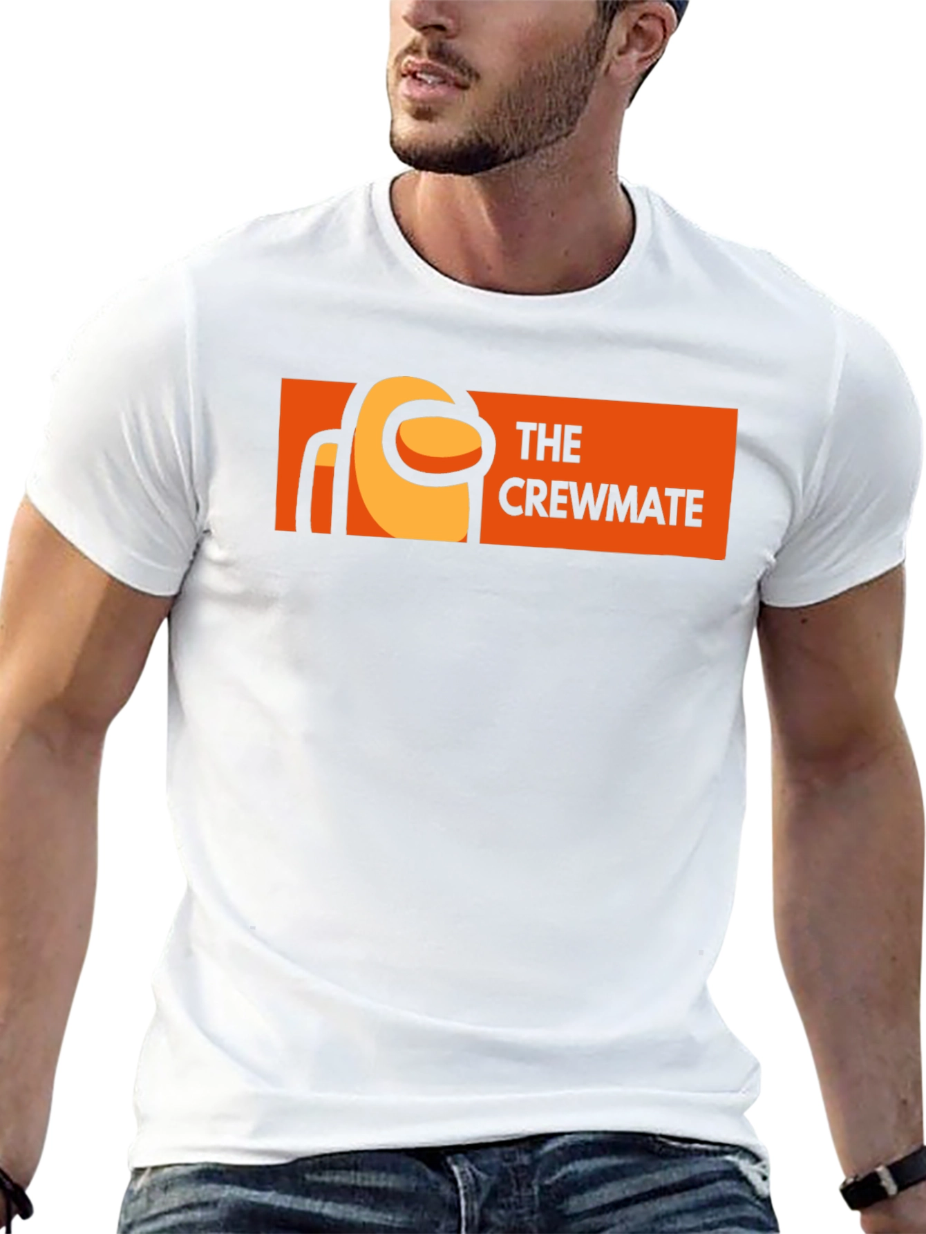 The Crewmate Among Us Black T-Shirt