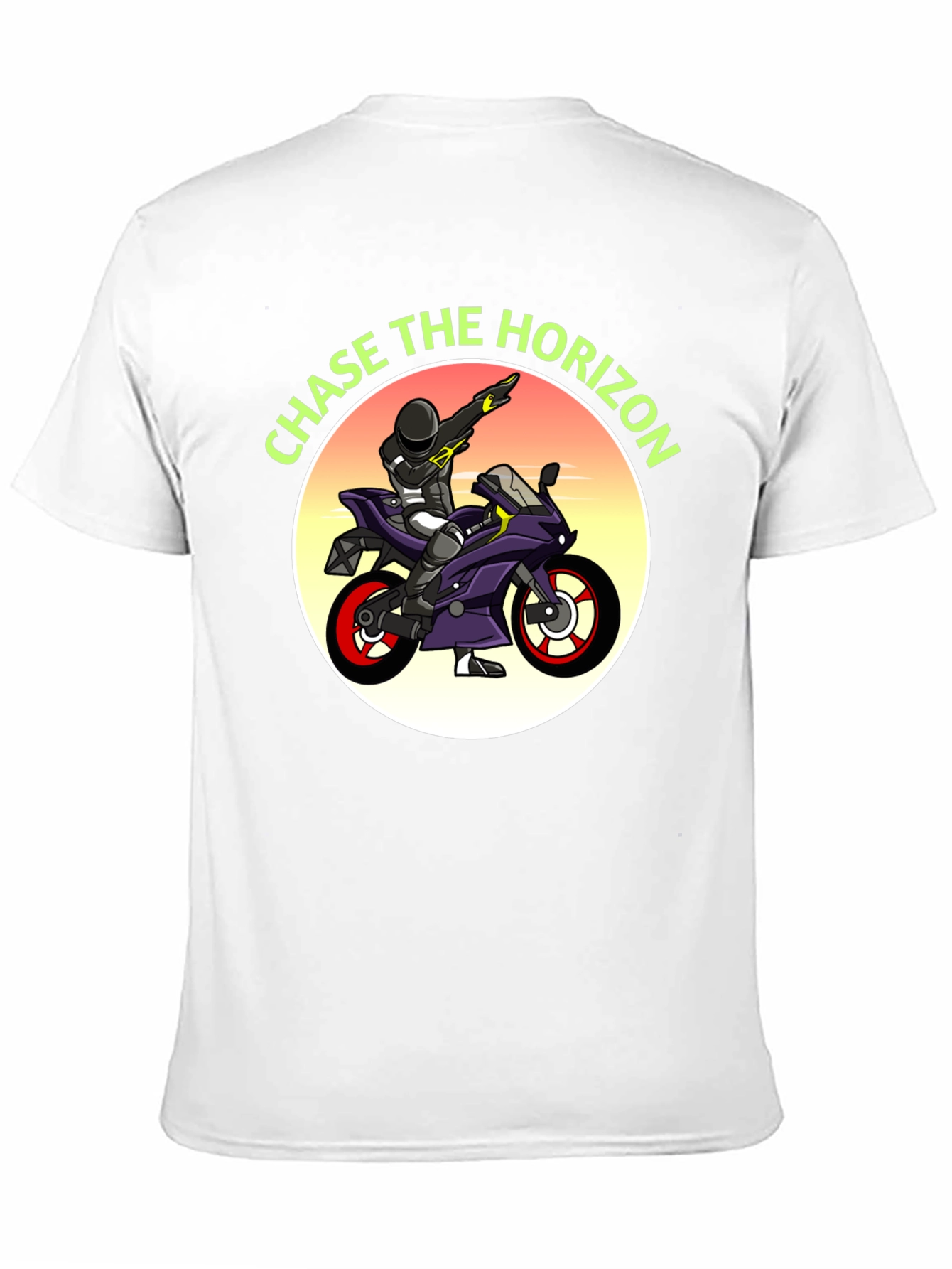 Chase The Horizon Biker T-Shirt