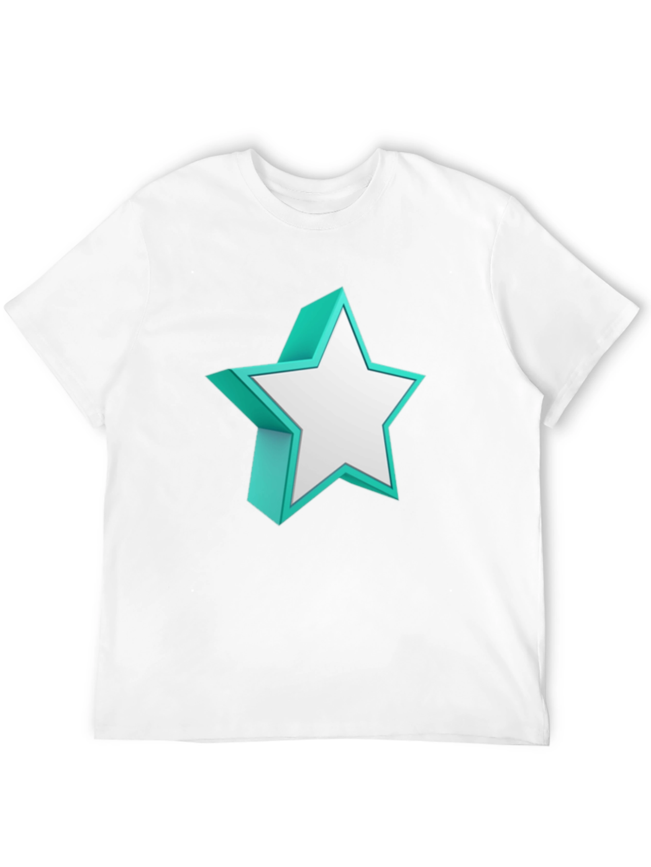 3D Star Graphic Tee - Bold Style Statement