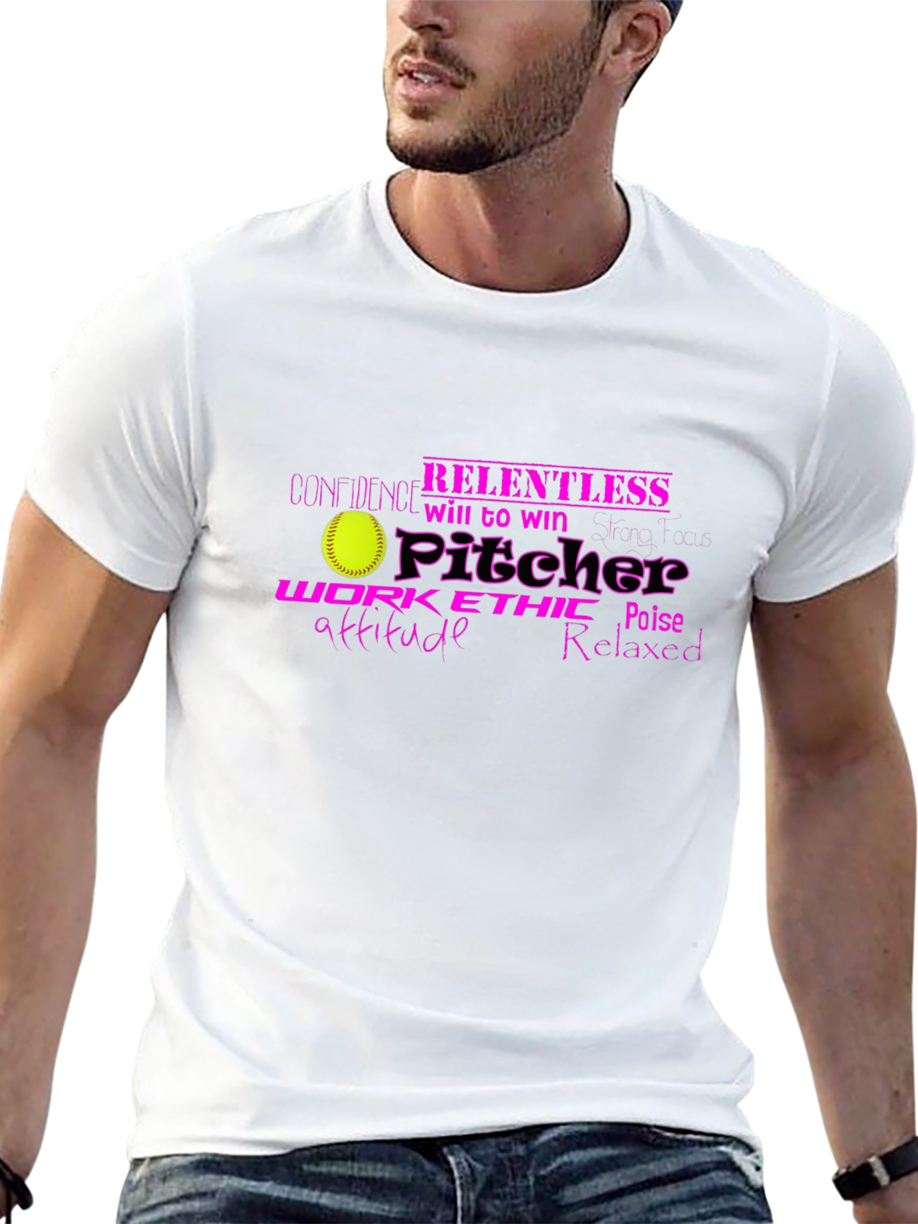 Relentless Pitcher Graphic Tee