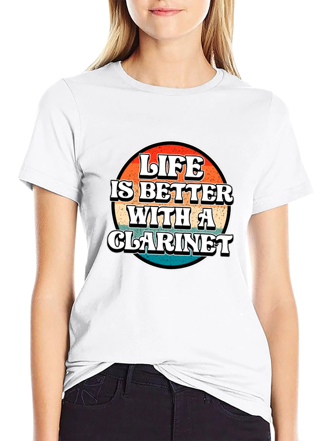 Life is Better With a Clarinet Graphic Tee