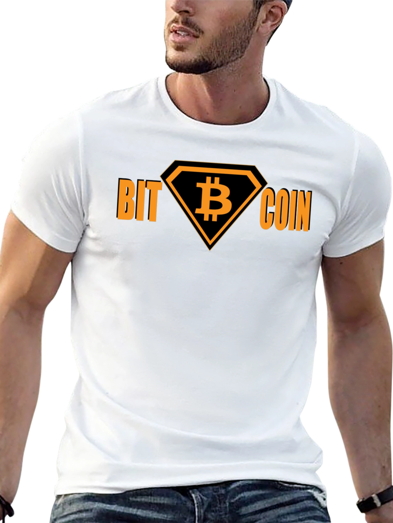 Bitcoin Crypto Black T-Shirt