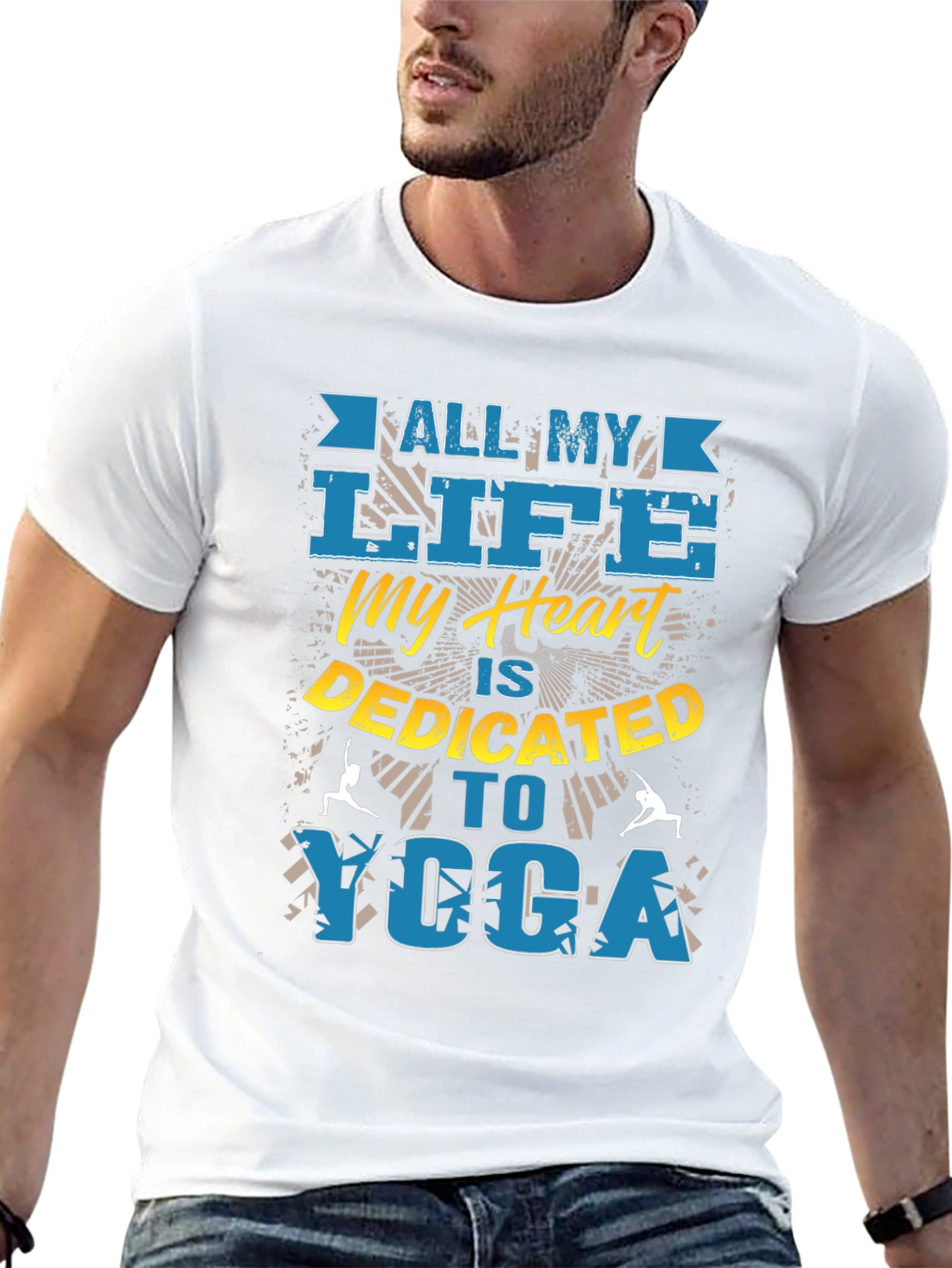 Yoga Devotee T-Shirt: All My Life Dedicated